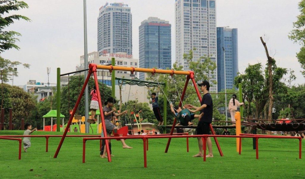 Tầm nhìn dài hạn trong phát triển Thủ đô xanh: Dấu ấn từ công viên Cầu Giấy