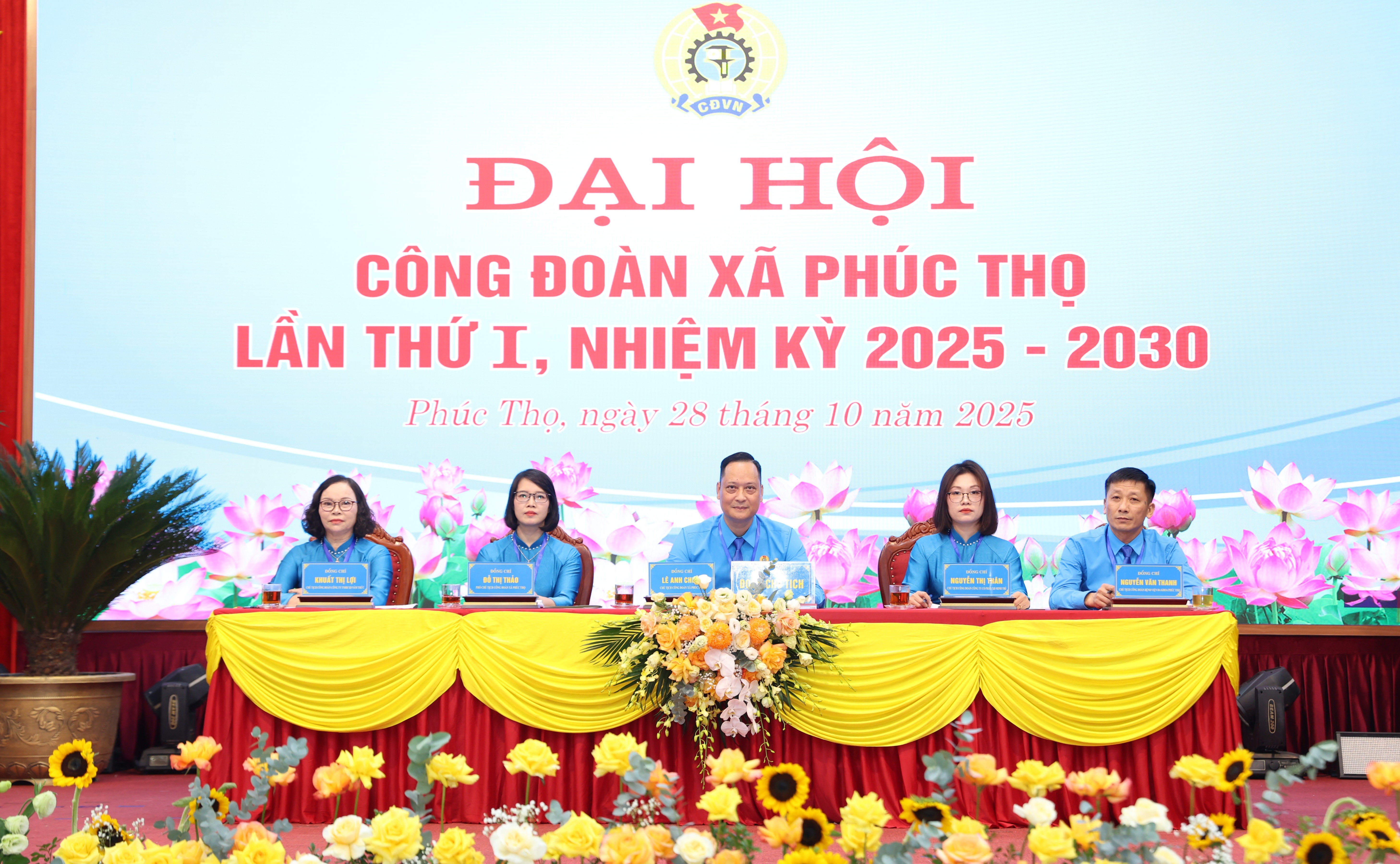 Tổ chức thành công Đại hội Công đoàn xã Phúc Thọ lần thứ I Tổ chức thành công Đại hội Công đoàn xã Phúc Thọ lần thứ I