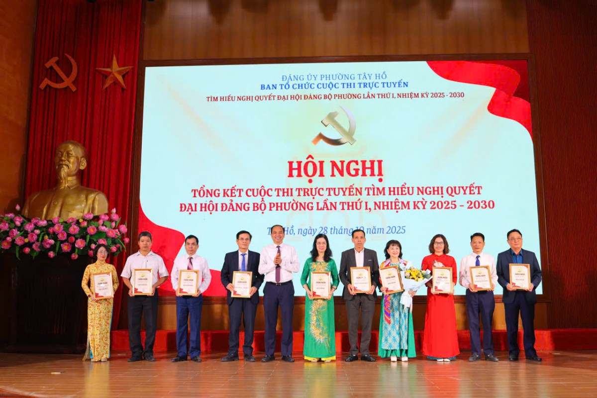 Tây Hồ: Lan tỏa tinh thần Đại hội Đảng trong hành động thực tiễn