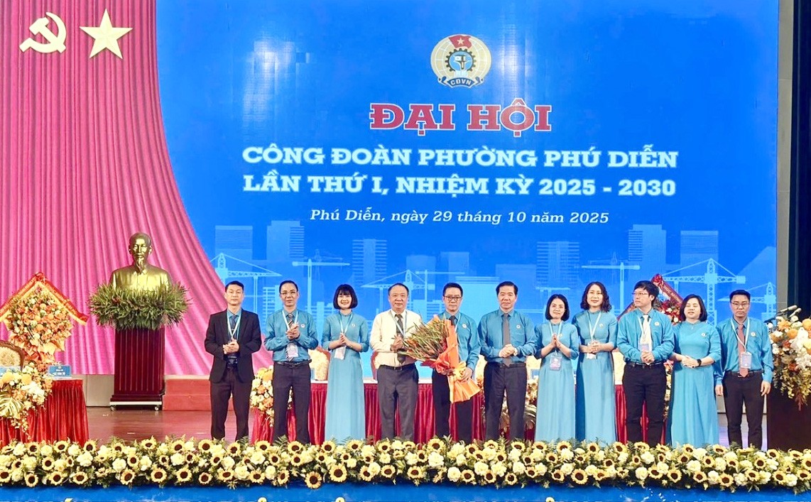 Công đoàn phường Phú Diễn: Đổi mới, đoàn kết, phát triển trong giai đoạn mới