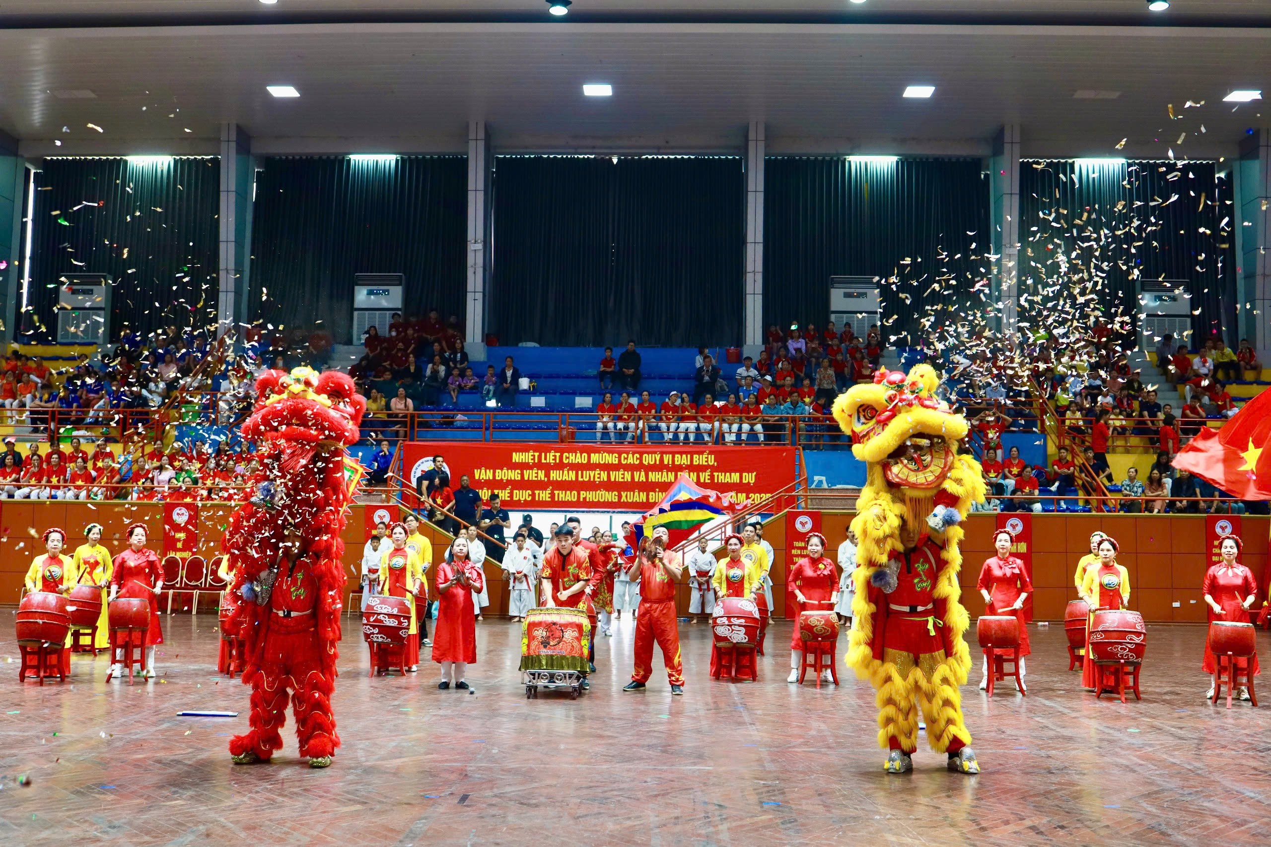 Đại hội Thể dục Thể thao phường Xuân Đỉnh: Lan tỏa tinh thần rèn luyện theo gương Bác Hồ