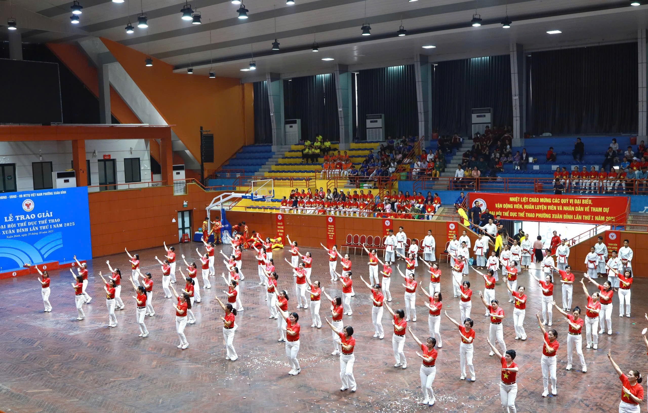 Đại hội Thể dục Thể thao phường Xuân Đỉnh: Lan tỏa tinh thần rèn luyện theo gương Bác Hồ