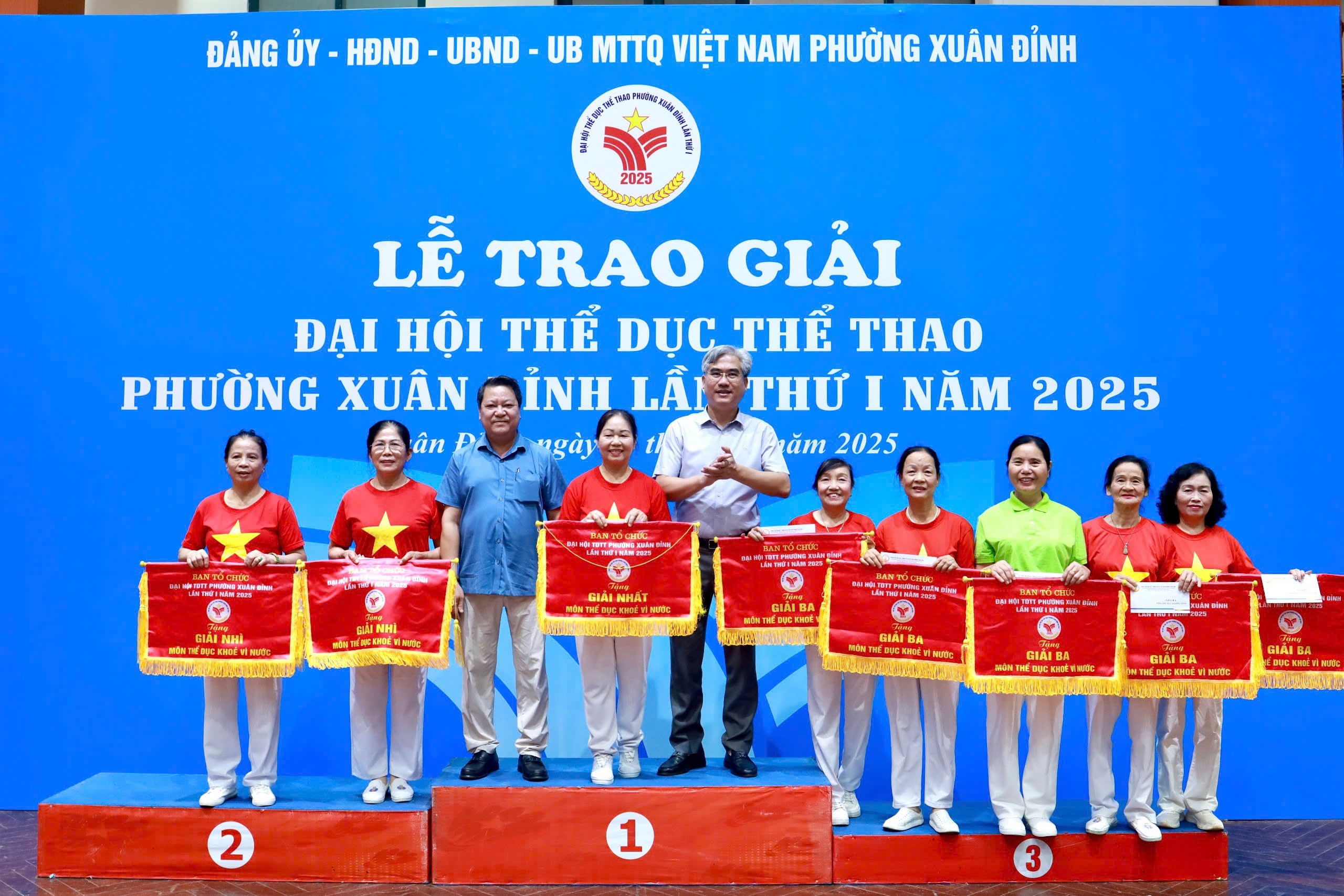 Đại hội Thể dục Thể thao phường Xuân Đỉnh: Lan tỏa tinh thần rèn luyện theo gương Bác Hồ