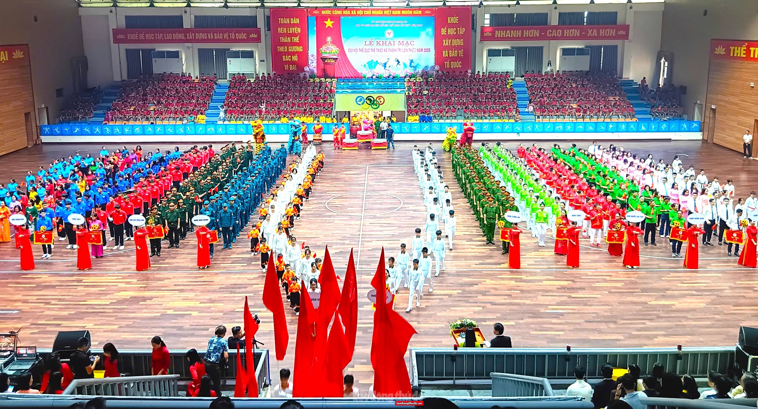 Đại hội Thể dục Thể thao xã Thanh Trì: Khơi dậy tinh thần đoàn kết và sức mạnh toàn dân Đại hội Thể dục Thể thao xã Thanh Trì: Khơi dậy tinh thần đoàn kết và sức mạnh toàn dân