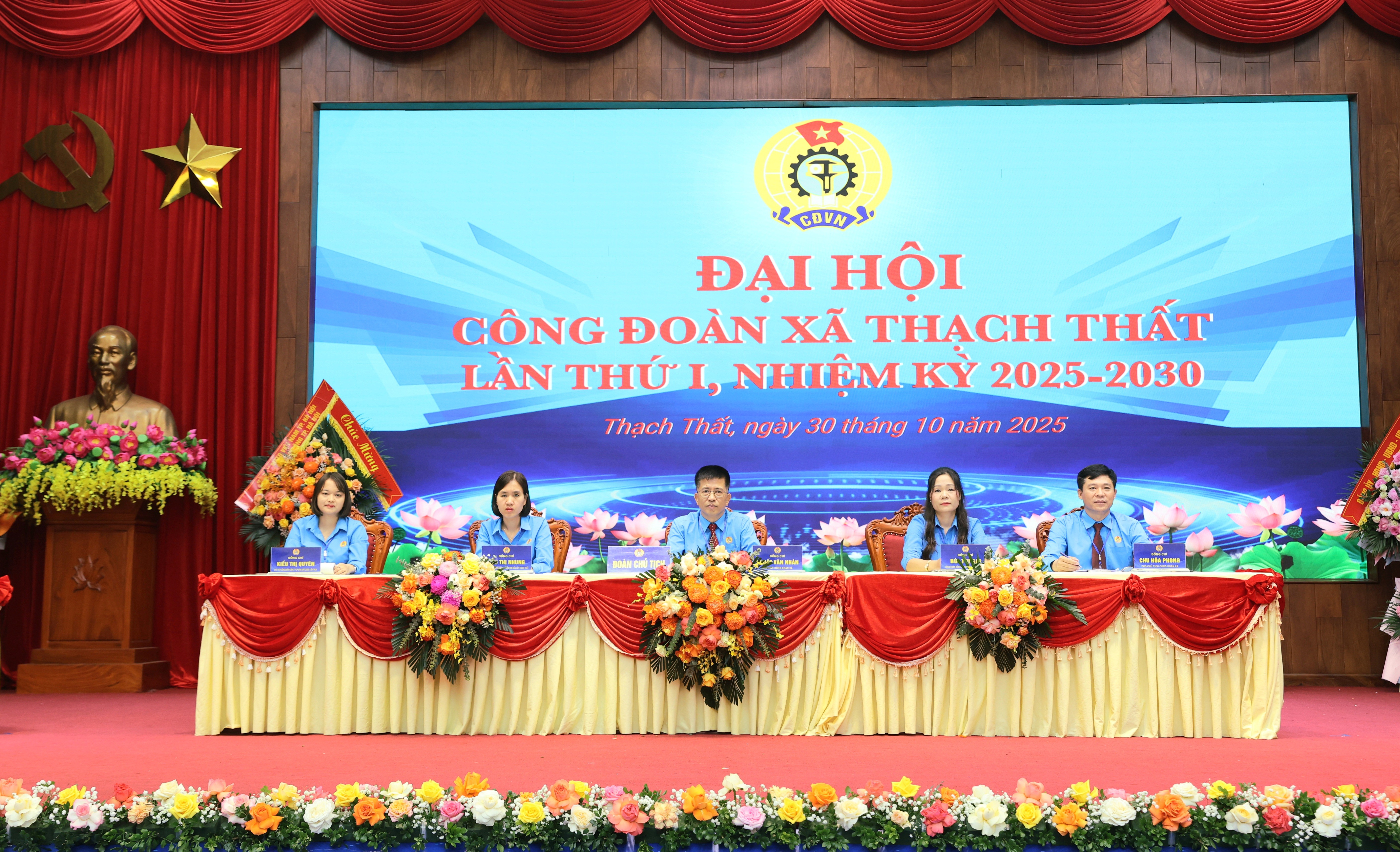 Xây dựng Công đoàn xã Thạch Thất vững mạnh, là chỗ dựa tin cậy của người lao động