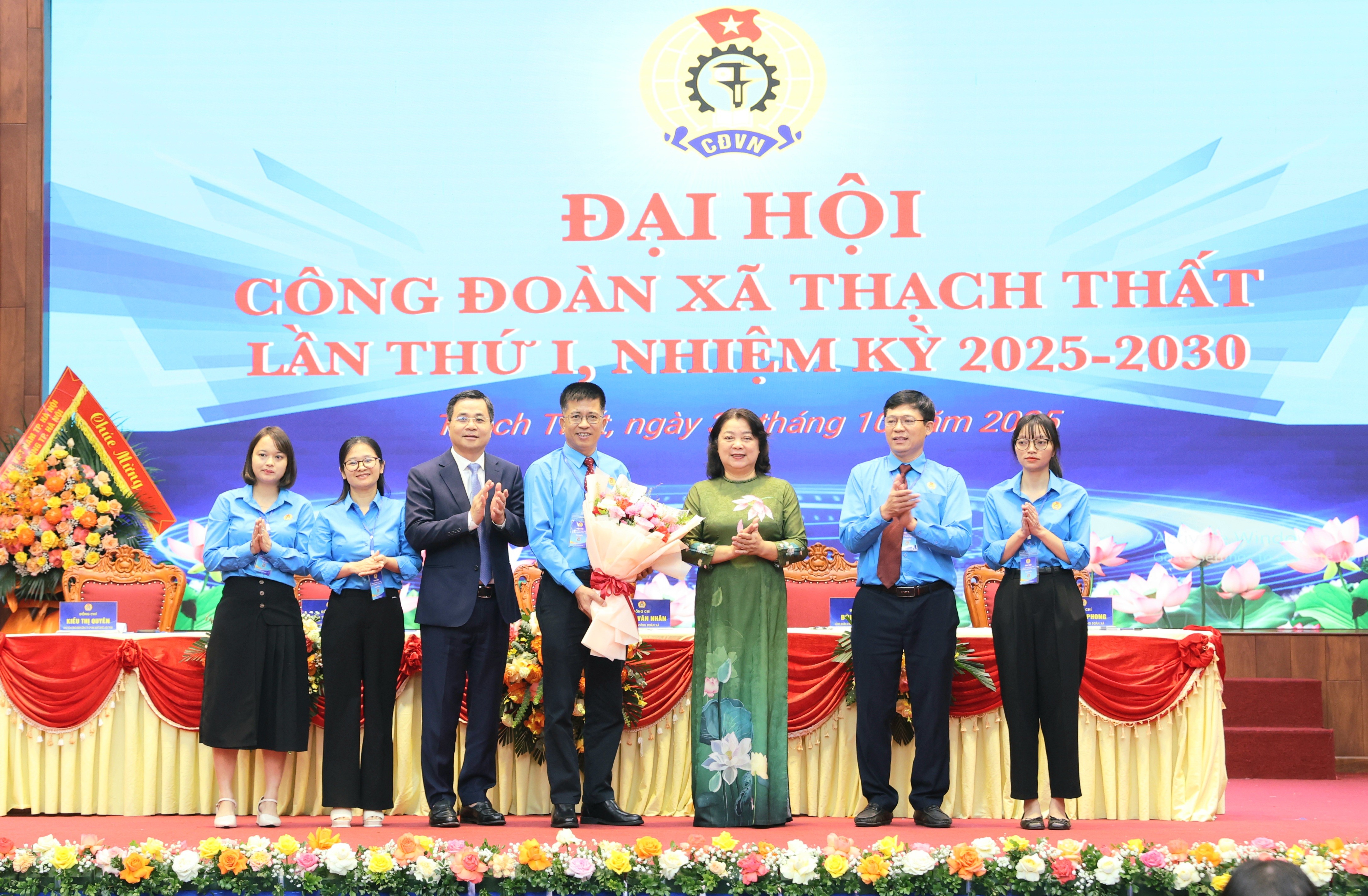 Xây dựng Công đoàn xã Thạch Thất vững mạnh, là chỗ dựa tin cậy của người lao động