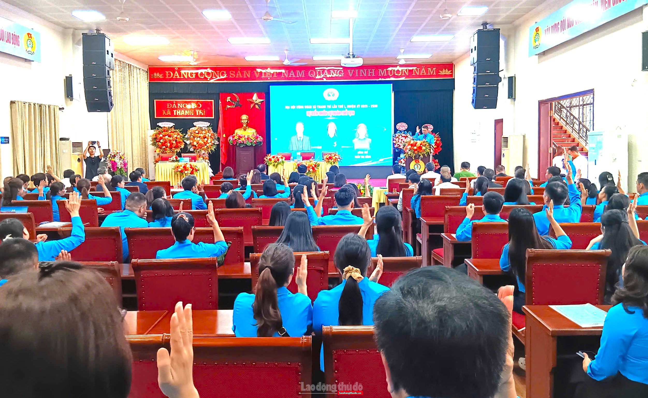 Đại hội Công đoàn xã Thanh Trì: Thể hiện ý chí quyết tâm, tinh thần sáng tạo, khát vọng vươn lên