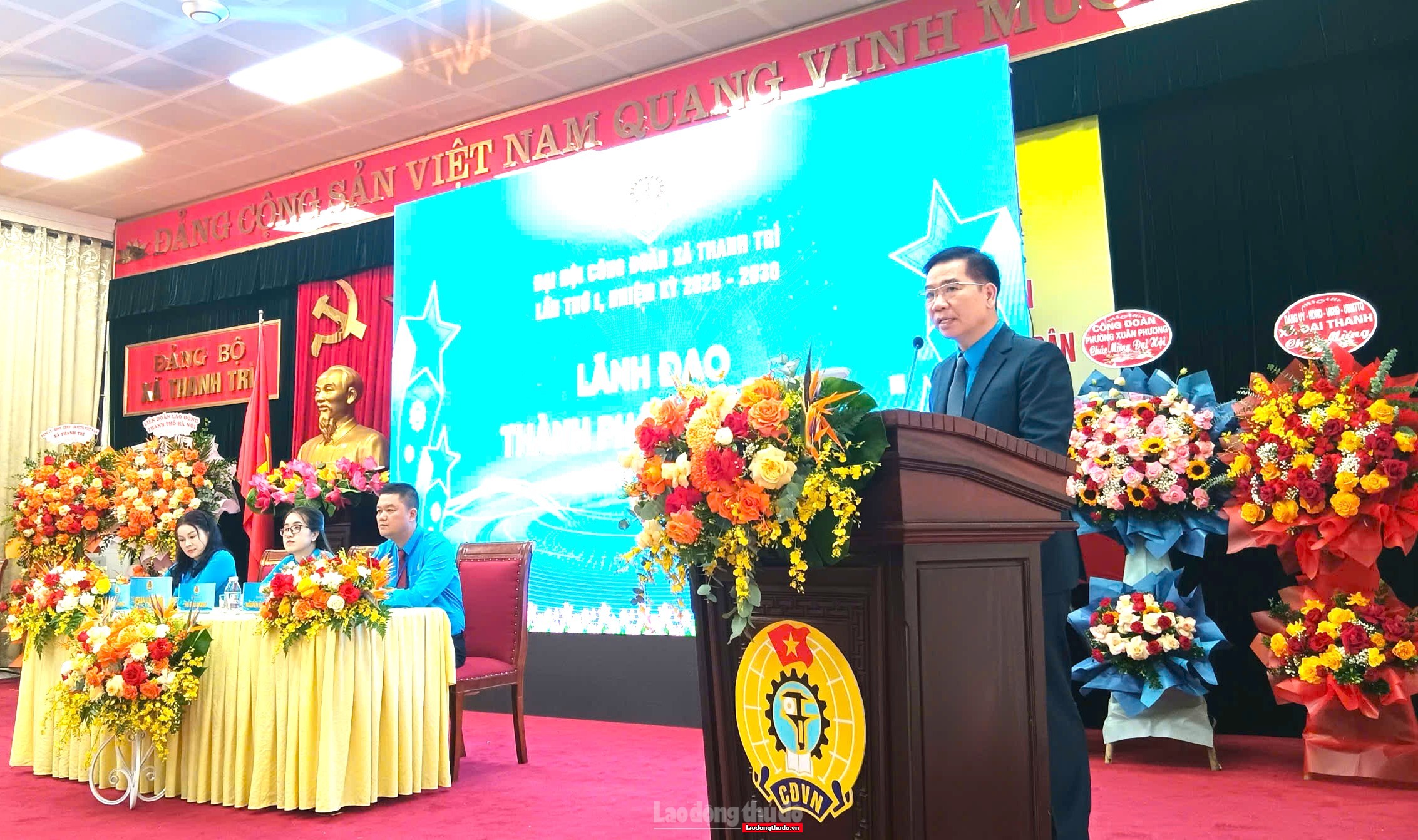 Đại hội Công đoàn xã Thanh Trì: Thể hiện ý chí quyết tâm, tinh thần sáng tạo, khát vọng vươn lên