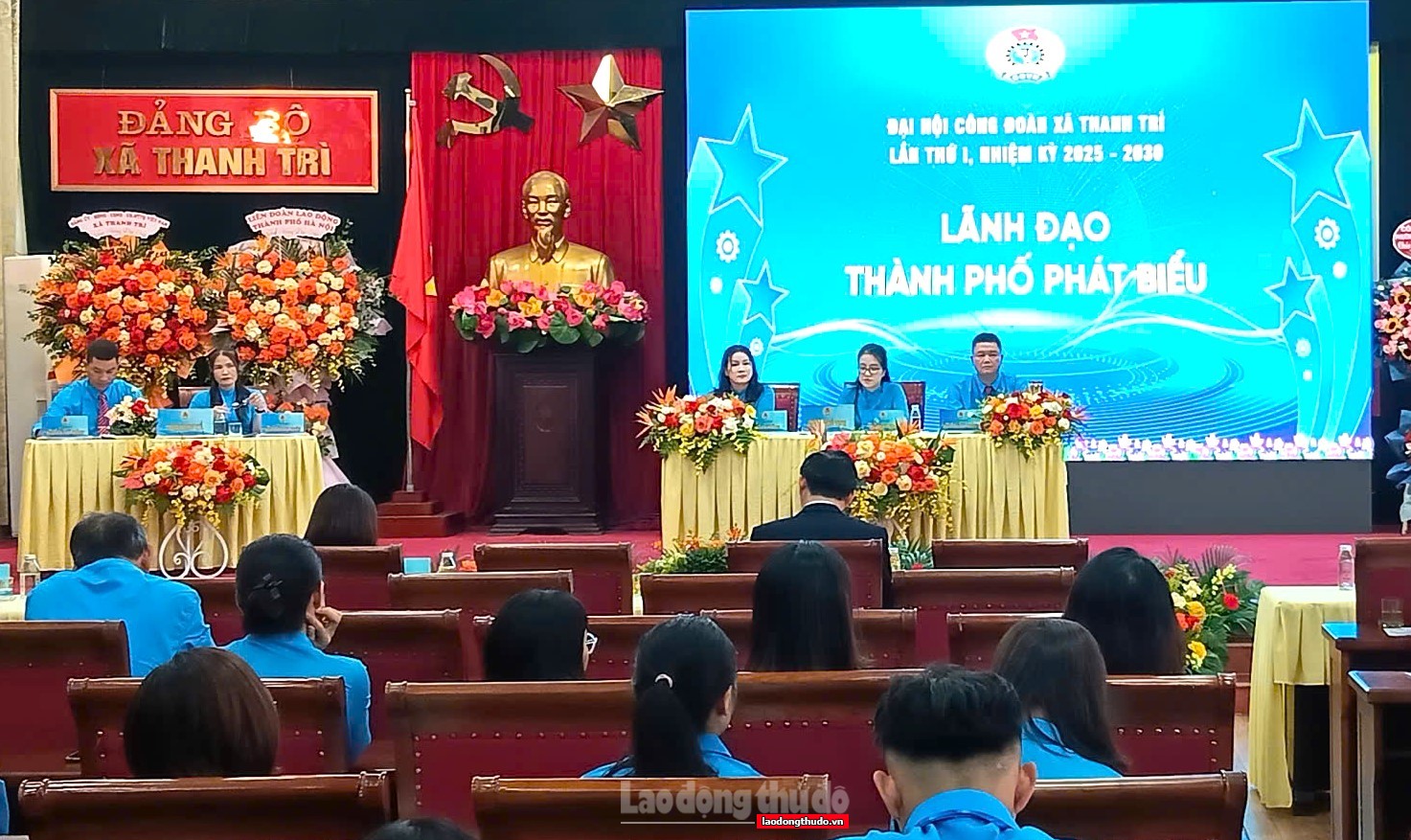 Đại hội Công đoàn xã Thanh Trì: Thể hiện ý chí quyết tâm, tinh thần sáng tạo, khát vọng vươn lên