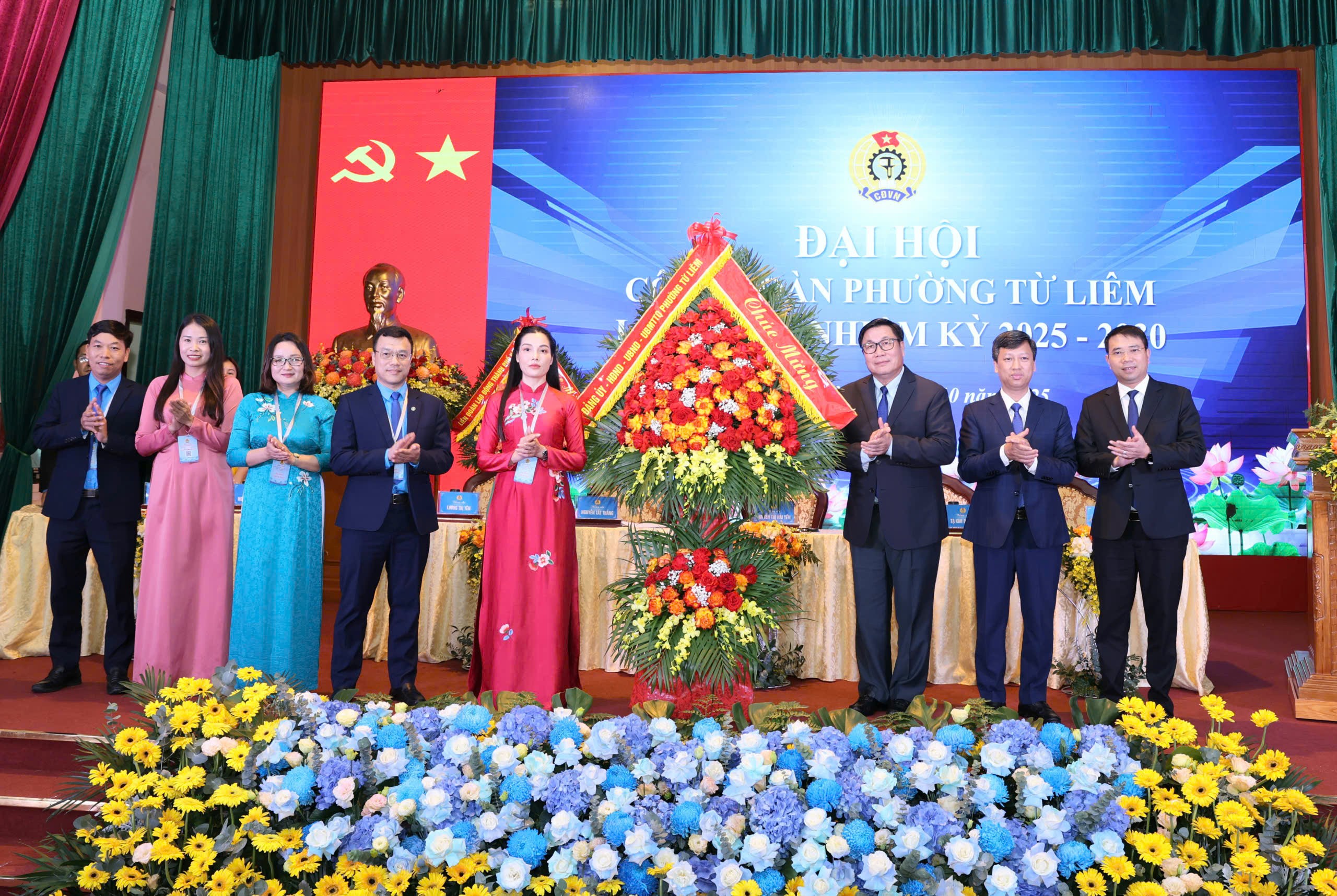 Đại hội Công đoàn phường Từ Liêm Đồng chí Nguyễn Thị Hải Yến là Chủ tịch Công đoàn phường Từ Liêm