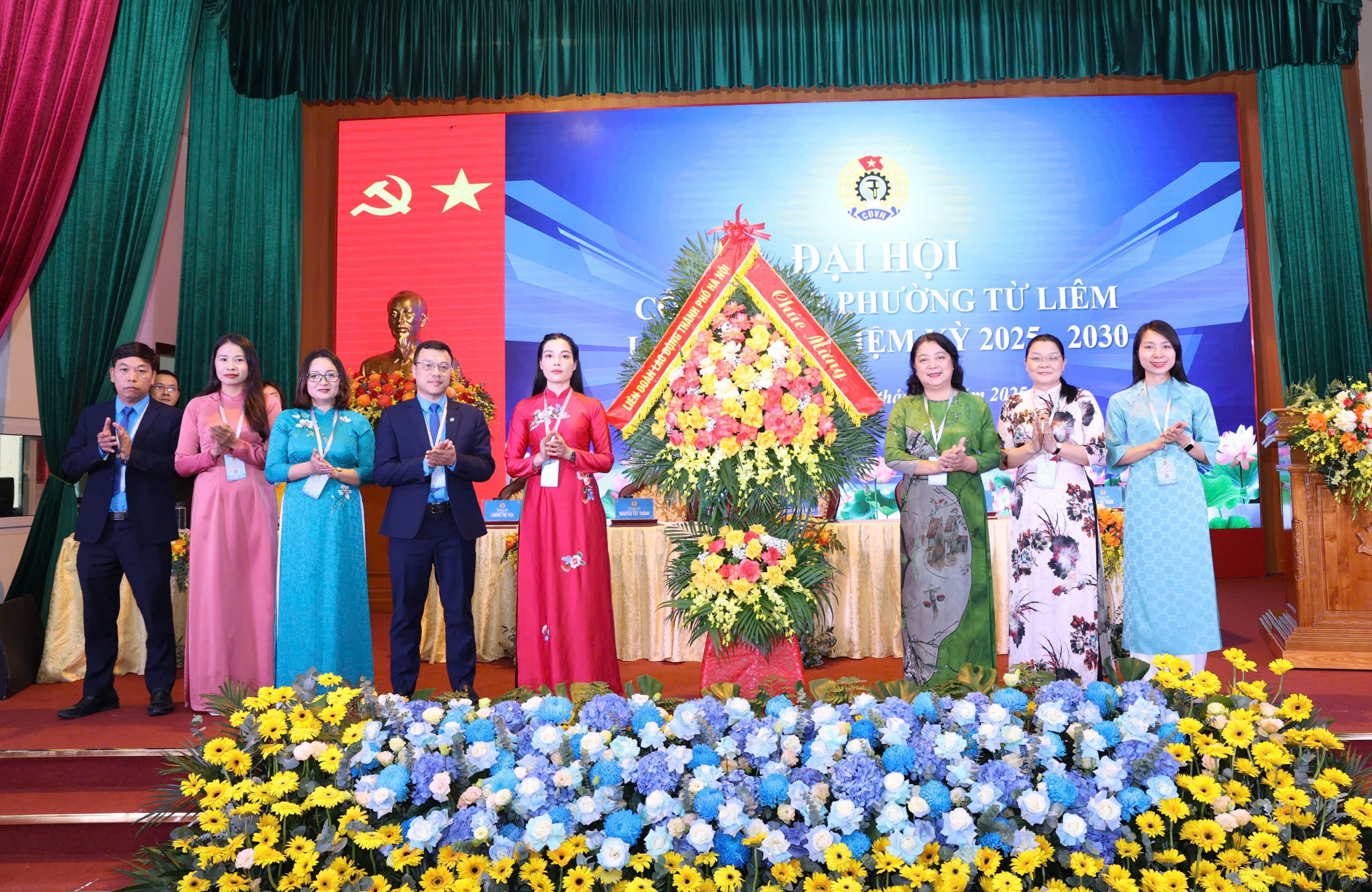 Đại hội Công đoàn phường Từ Liêm Đồng chí Nguyễn Thị Hải Yến là Chủ tịch Công đoàn phường Từ Liêm