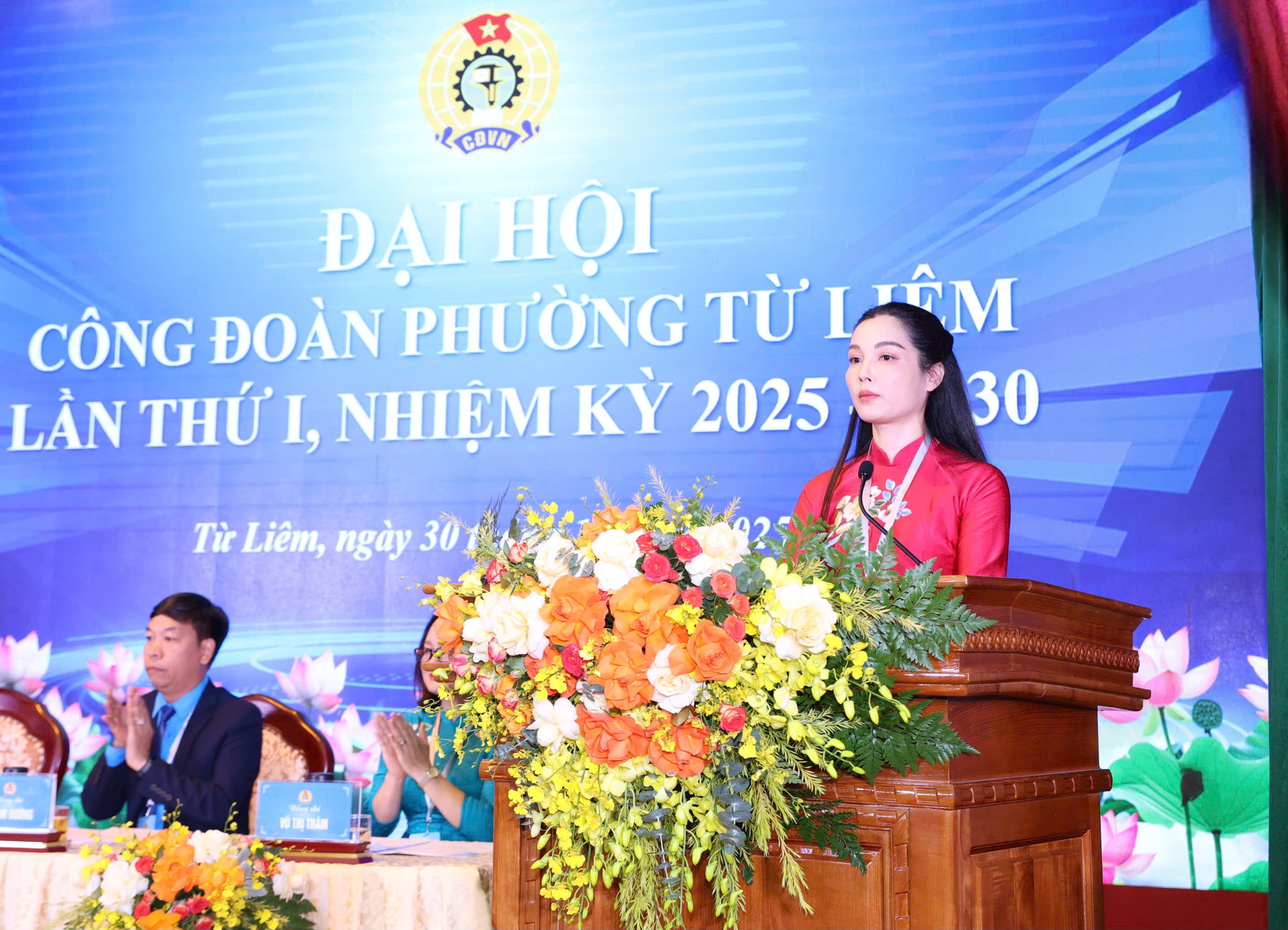 Đồng chí Nguyễn Thị Hải Yến là Chủ tịch Công đoàn phường Từ Liêm Đồng chí Nguyễn Thị Hải Yến là Chủ tịch Công đoàn phường Từ Liêm