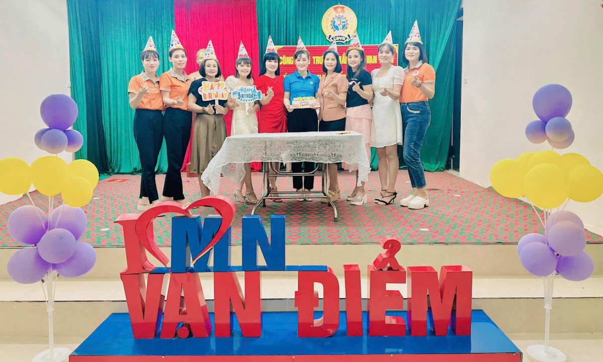 Công đoàn Trường Mầm non Vạn Điểm: Điểm sáng trong phong trào thi đua và chăm lo đời sống đoàn viên