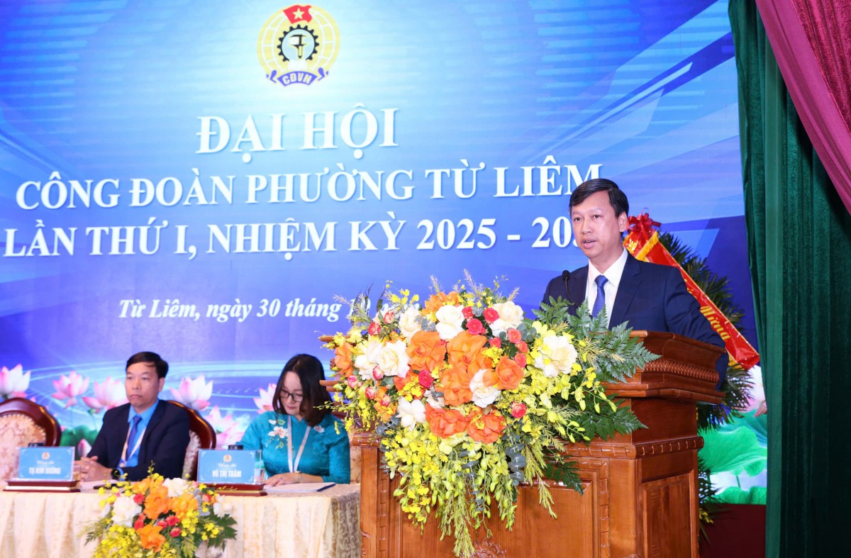 Đồng chí Nguyễn Thị Hải Yến là Chủ tịch Công đoàn phường Từ Liêm Đồng chí Nguyễn Thị Hải Yến là Chủ tịch Công đoàn phường Từ Liêm