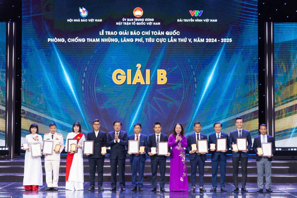 44 tác phẩm đoạt Giải báo chí toàn quốc phòng, chống tham nhũng, lãng phí, tiêu cực lần thứ V