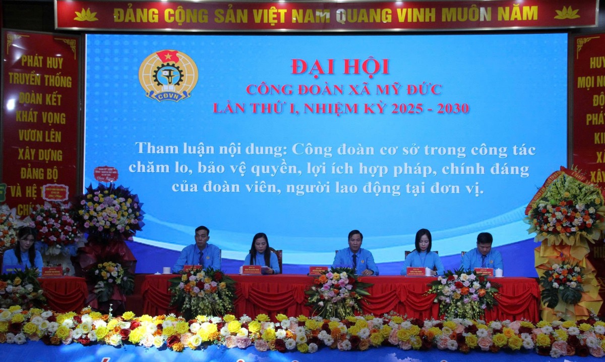 Công đoàn xã Mỹ Đức đổi mới tuyên truyền, nâng cao hiệu quả các phong trào thi đua yêu nước