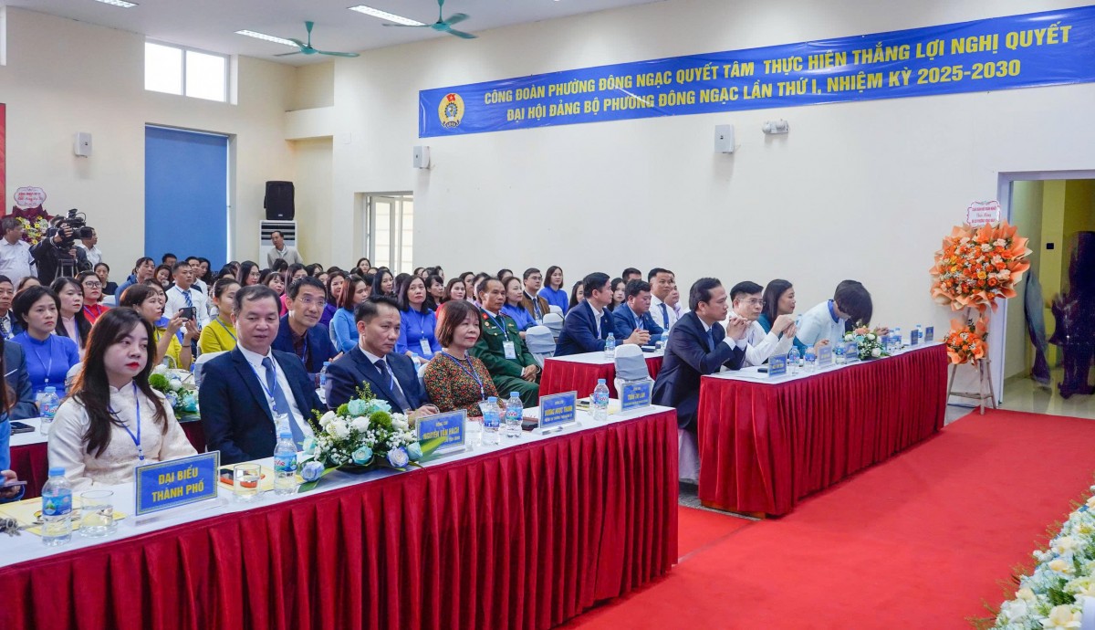 Công đoàn phường Đông Ngạc: Xác định mục tiêu toàn diện cho sự phát triển nhiệm kỳ mới