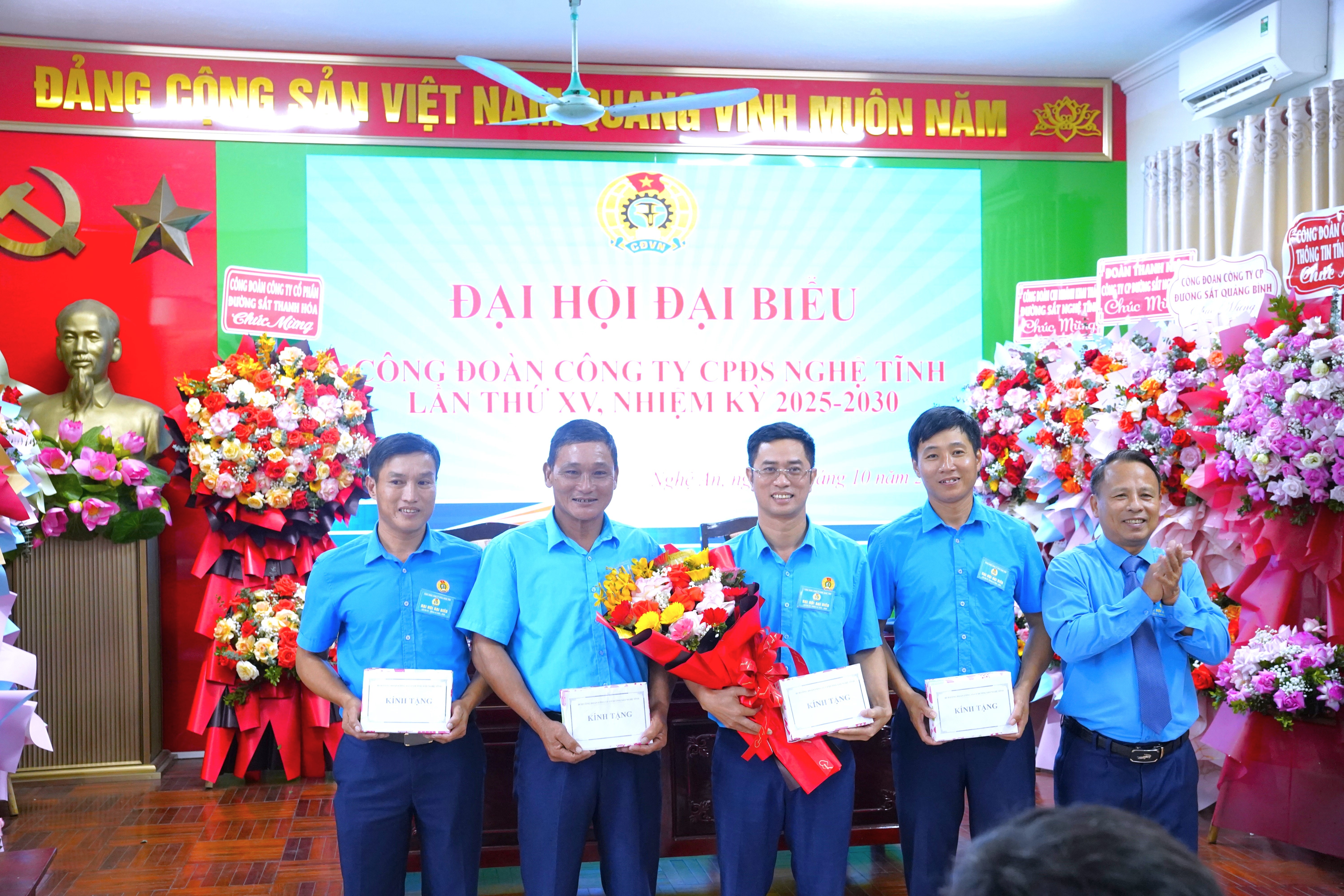 Công đoàn Công ty CP Đường sắt Nghệ Tĩnh tích cực đổi mới hoạt động trong nhiệm kỳ mới