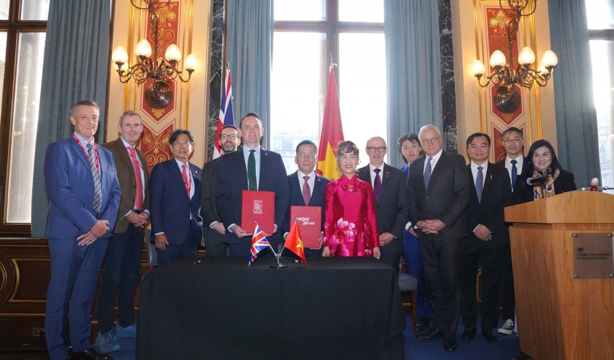 Vietjet và Rolls-Royce ký kết hợp đồng động cơ Trent 7000 trị giá 3,8 tỷ đô la Mỹ