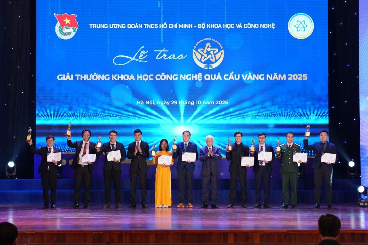 Quả Cầu Vàng 2025: Khi người trẻ Việt biến đam mê khoa học thành sức mạnh quốc gia