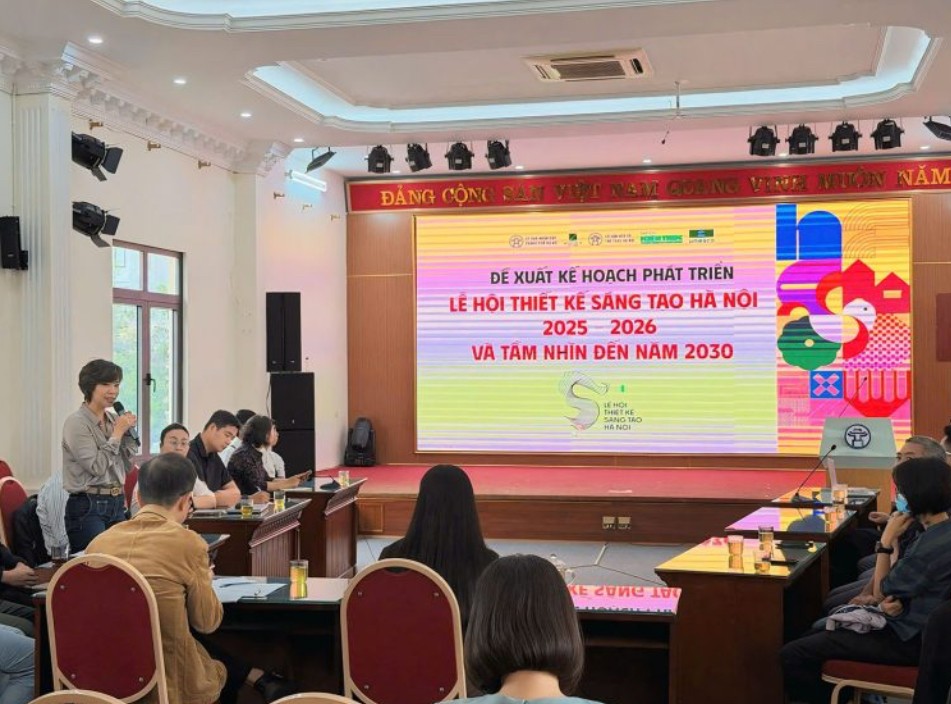 Xây dựng Kế hoạch phát triển Lễ hội Thiết kế Sáng Hà Nội 2025 - 2026 và tầm nhìn đến năm 2030