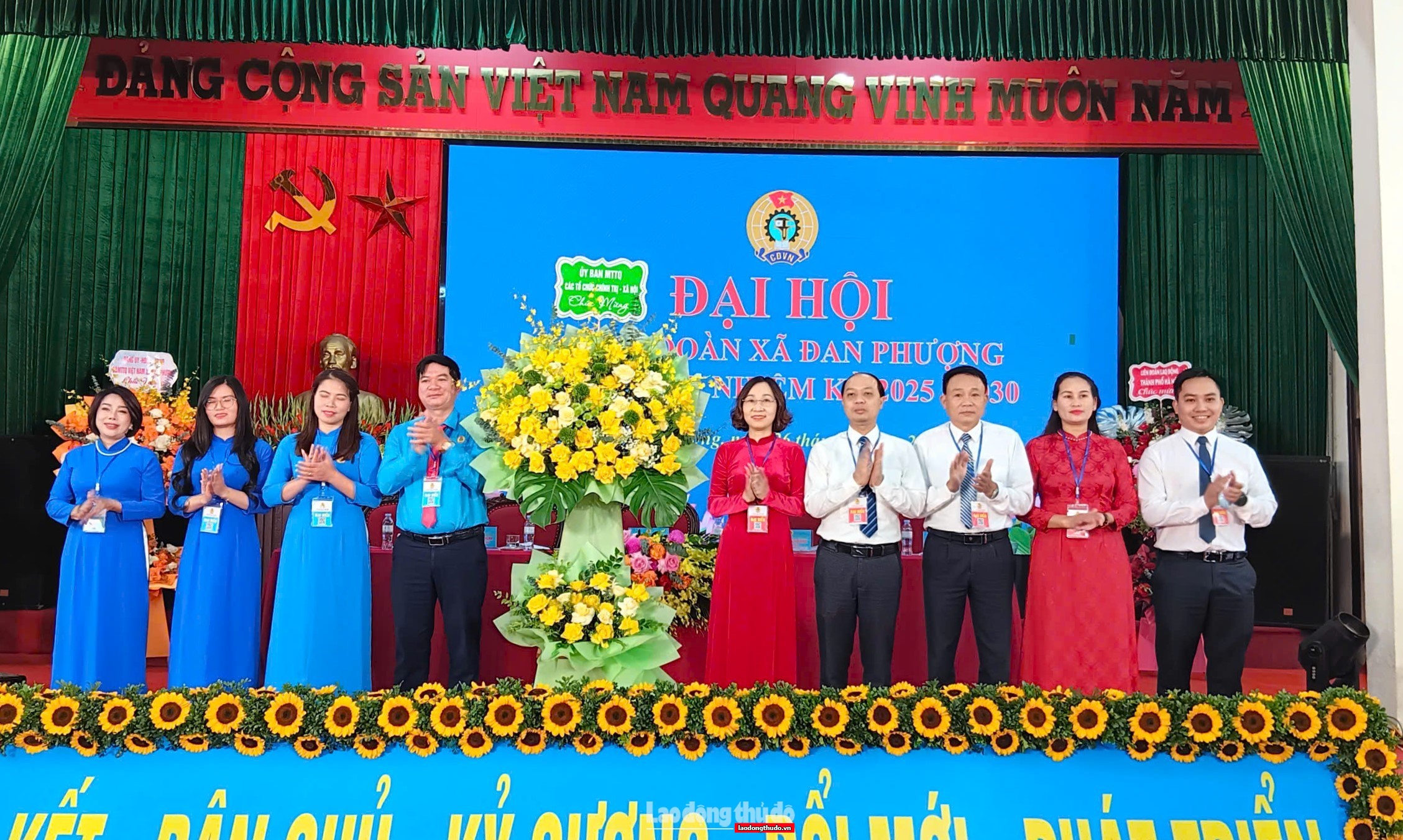 Công đoàn xã Đan Phượng: Nơi người lao động gửi trọn niềm tin