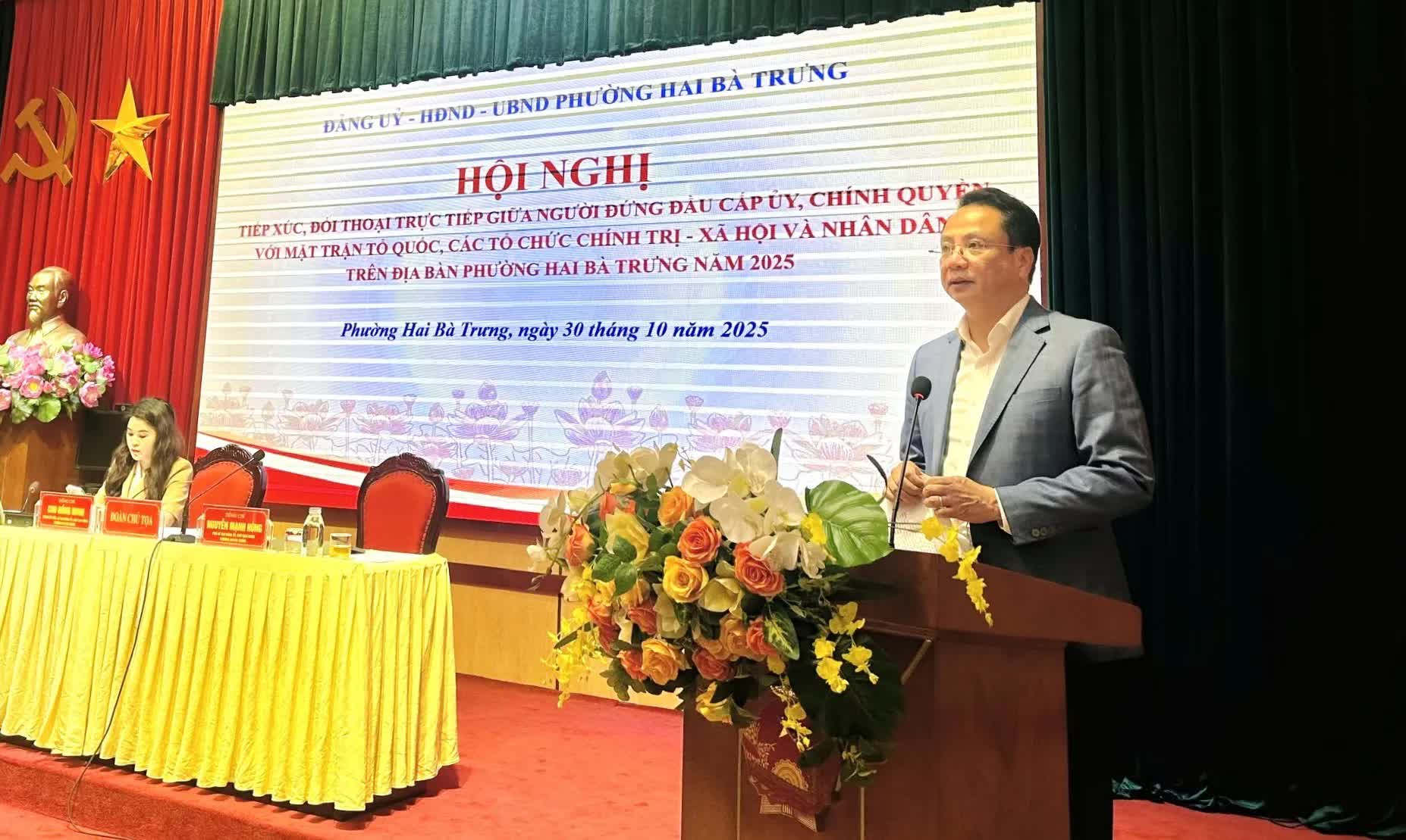 Tăng cường đối thoại, củng cố niềm tin của Nhân dân với chính quyền cơ sở