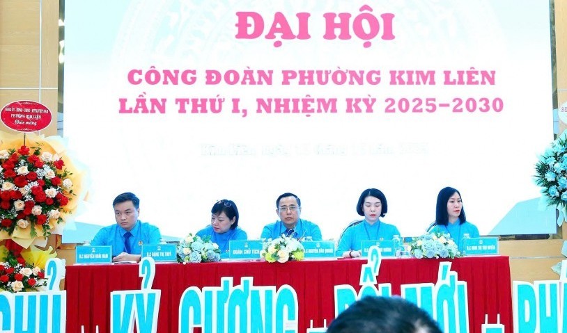 Xây dựng Công đoàn phường Kim Liên vững mạnh, là chỗ dựa tin cậy của người lao động