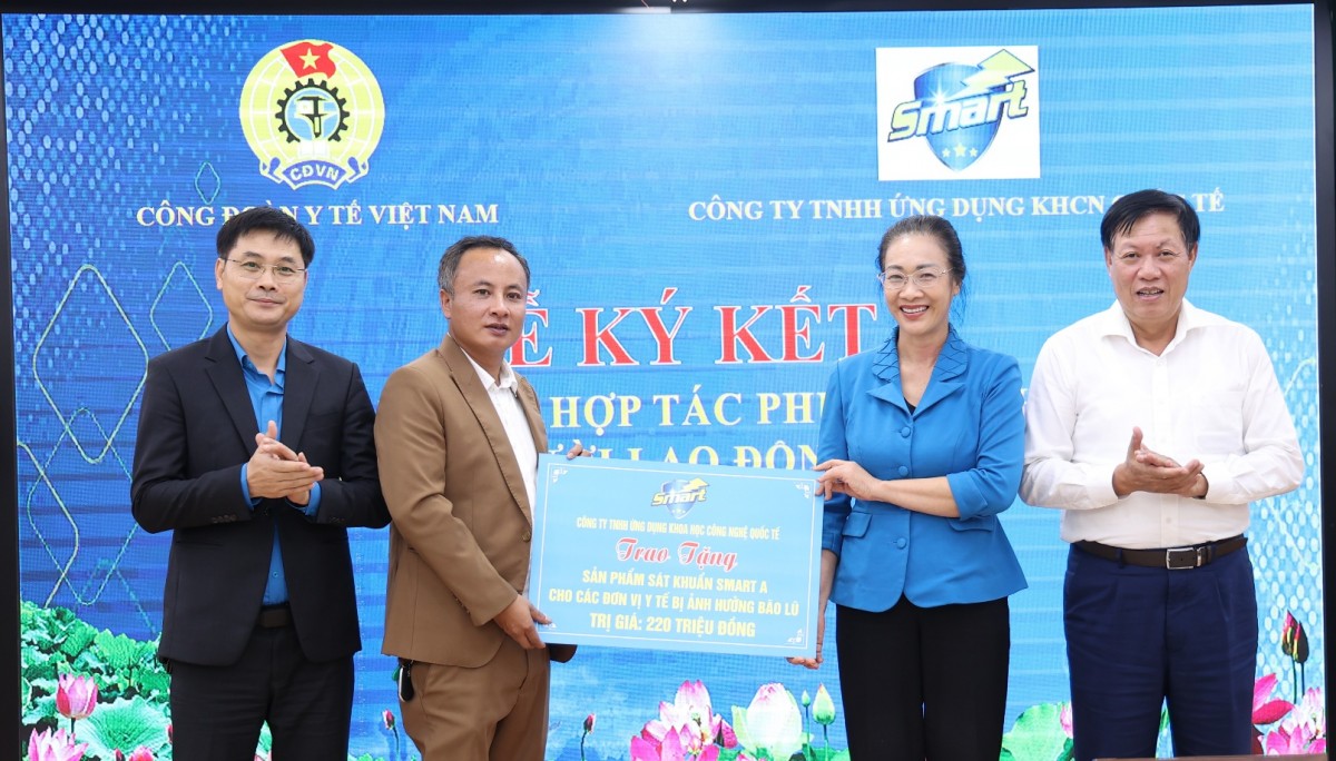 Thêm thỏa thuận hợp tác, nâng cao phúc lợi cho đoàn viên, người lao động ngành Y tế