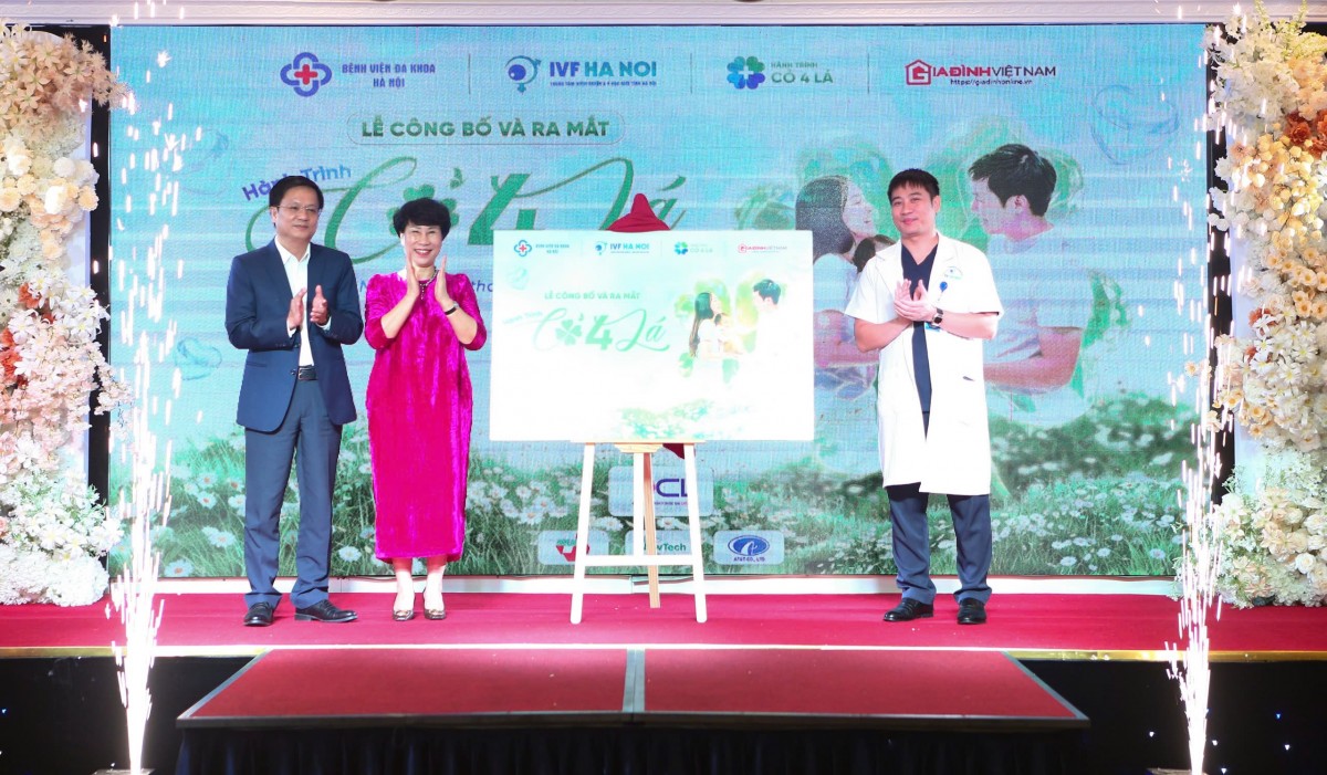 Hành trình Cỏ Bốn Lá”: Trao cơ hội, gieo hy vọng cho những gia đình hiếm muộn Hành trình Cỏ Bốn Lá”: Trao cơ hội, gieo hy vọng cho những gia đình hiếm muộn