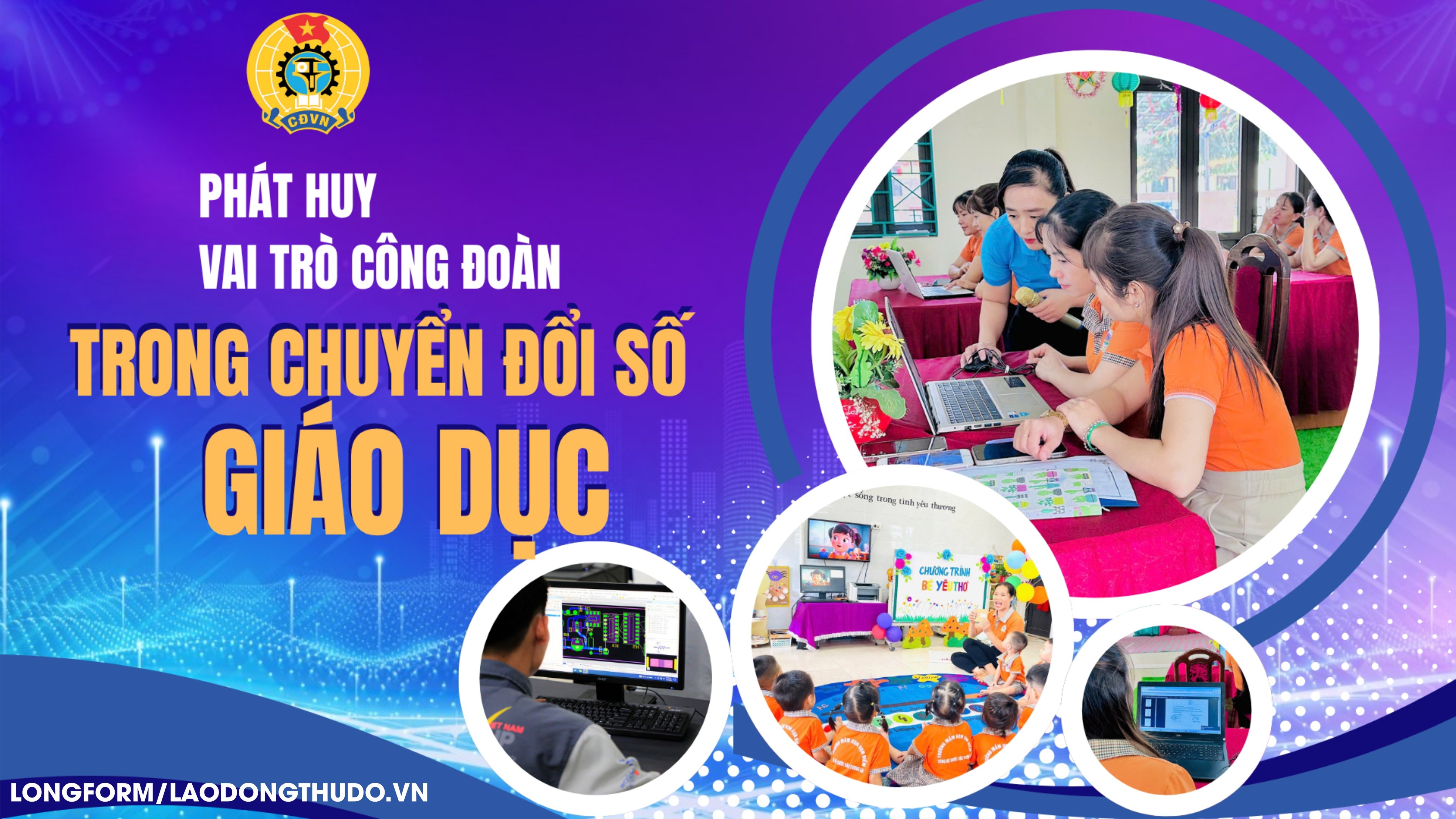 Phát huy vai trò Công đoàn trong chuyển đổi số giáo dục