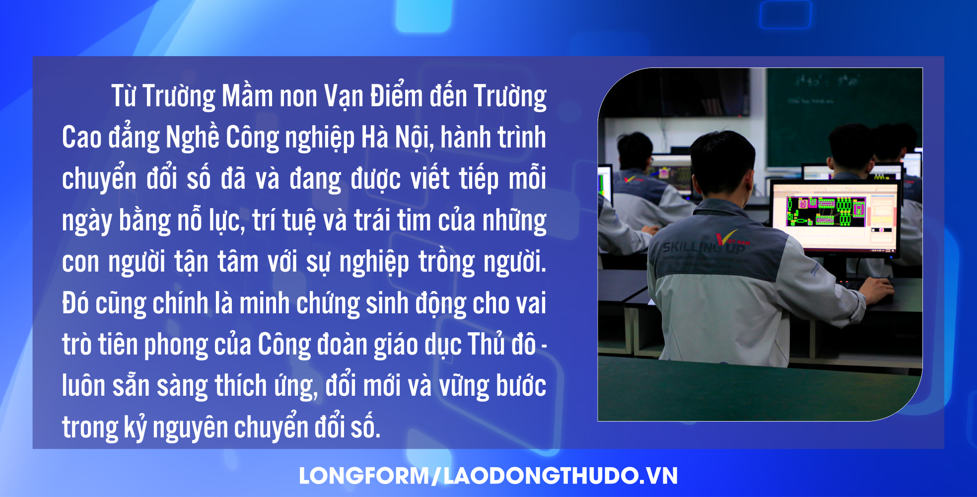 Phát huy vai trò Công đoàn trong chuyển đổi số giáo dục