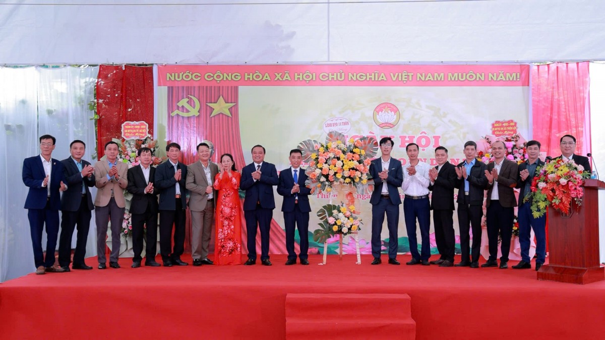 Phát huy sức mạnh đại đoàn kết, xây dựng quê hương Thiên Lộc giàu đẹp, văn minh