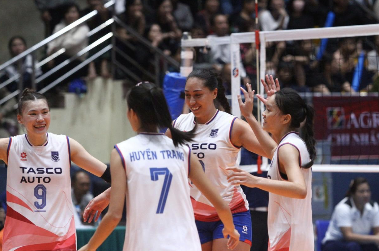 Bóng chuyền nữ Hà Nội Tasco Auto vô địch Giải bóng chuyền hạng A quốc gia năm 2025