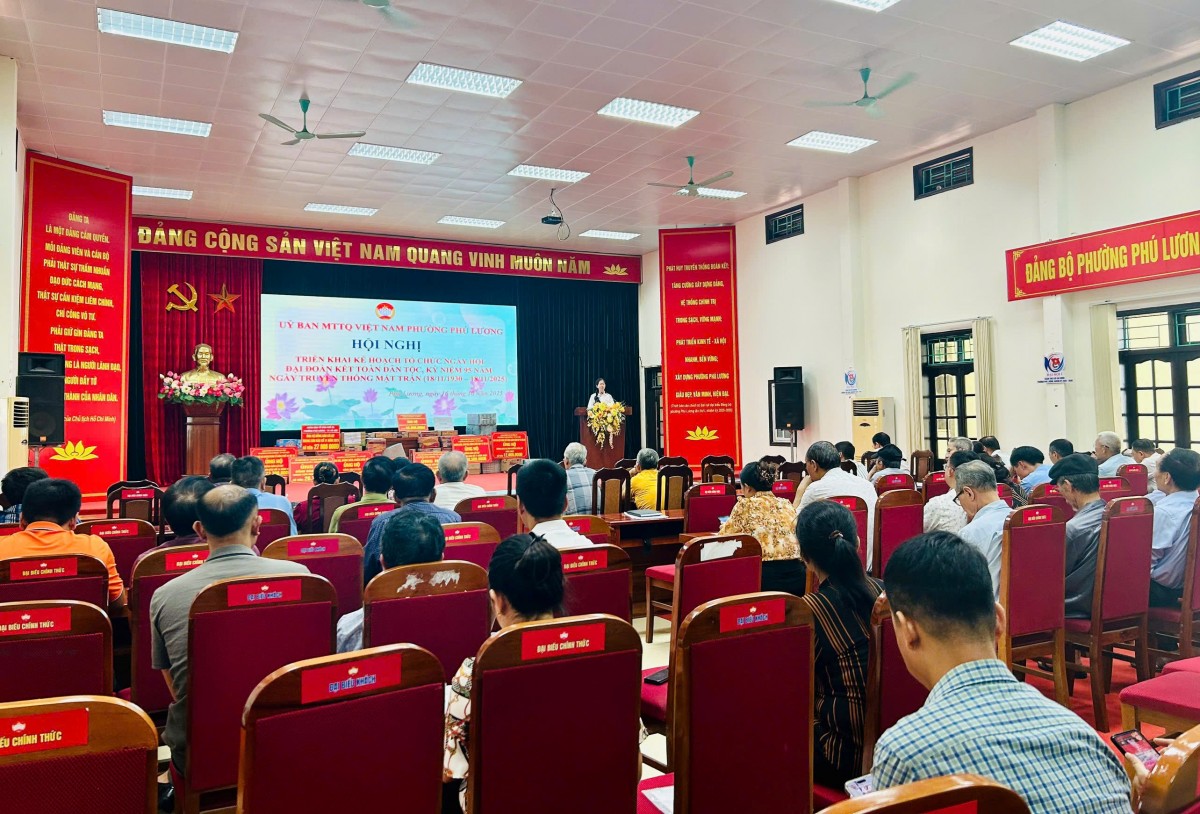 Phường Phú Lương lan toả tinh thần đoàn kết, bồi đắp sức mạnh cộng đồng