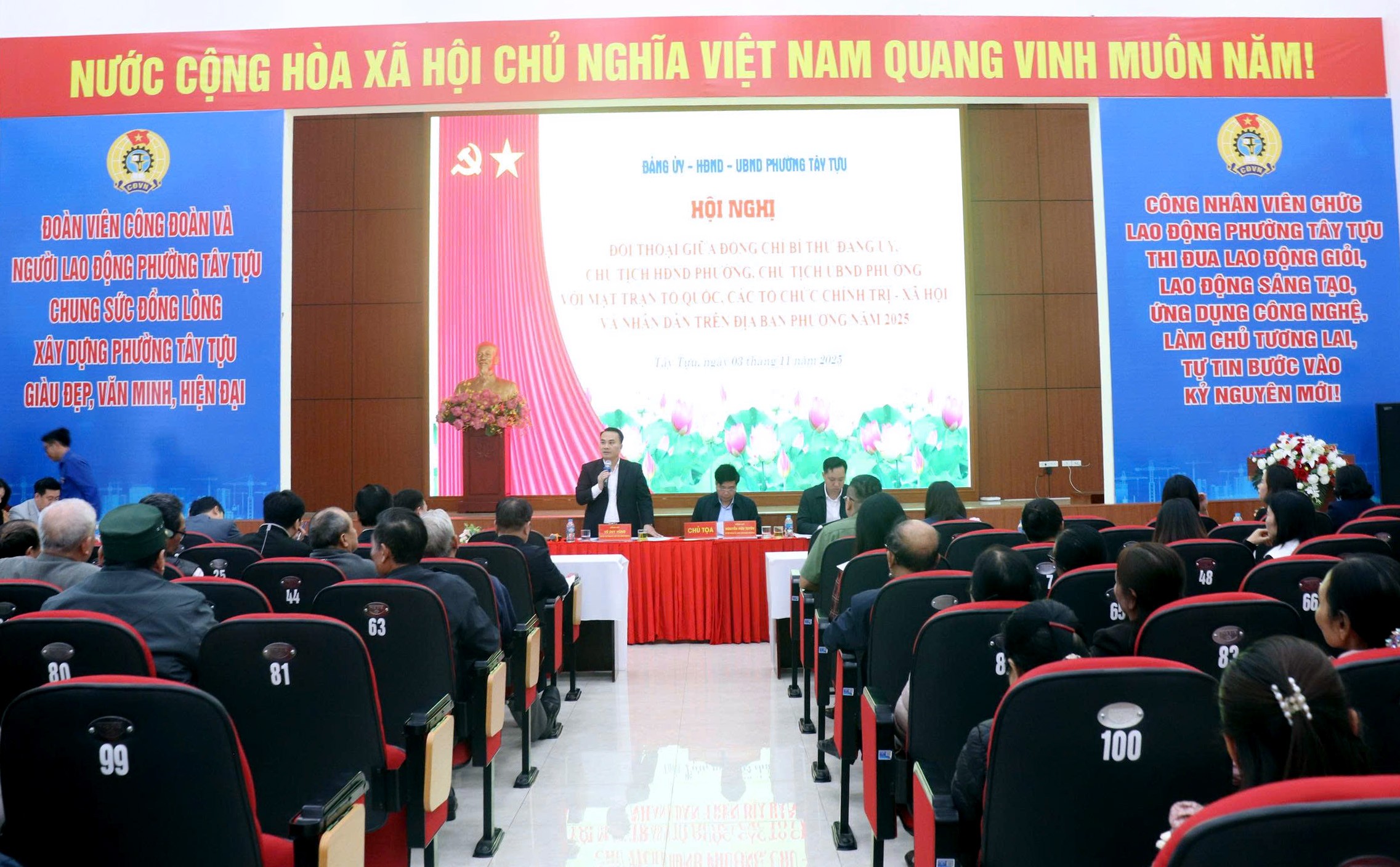 Phường Tây Tựu: Đối thoại cởi mở, xây dựng chính quyền gần dân Phường Tây Tựu: Đối thoại cởi mở, xây dựng chính quyền gần dân