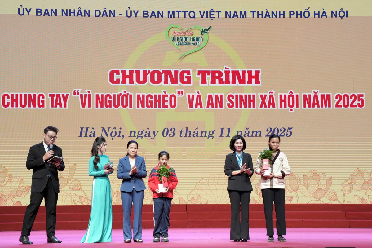 Hơn 93 tỷ đồng kết nối những tấm lòng và chia sẻ yêu thương đến người dân Thủ đô