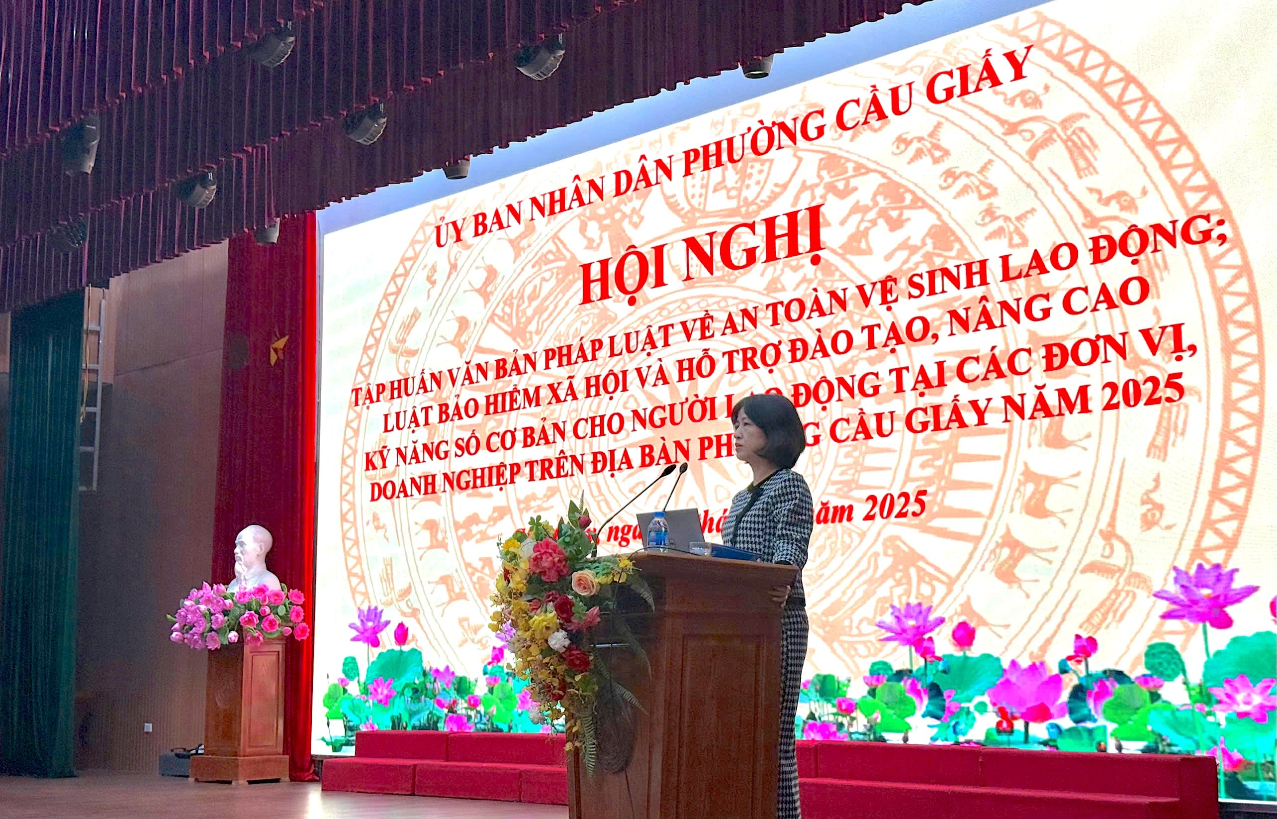 Cầu Giấy: Tập huấn về an toàn lao động và Luật Bảo hiểm xã hội cho các đơn vị, doanh nghiệp