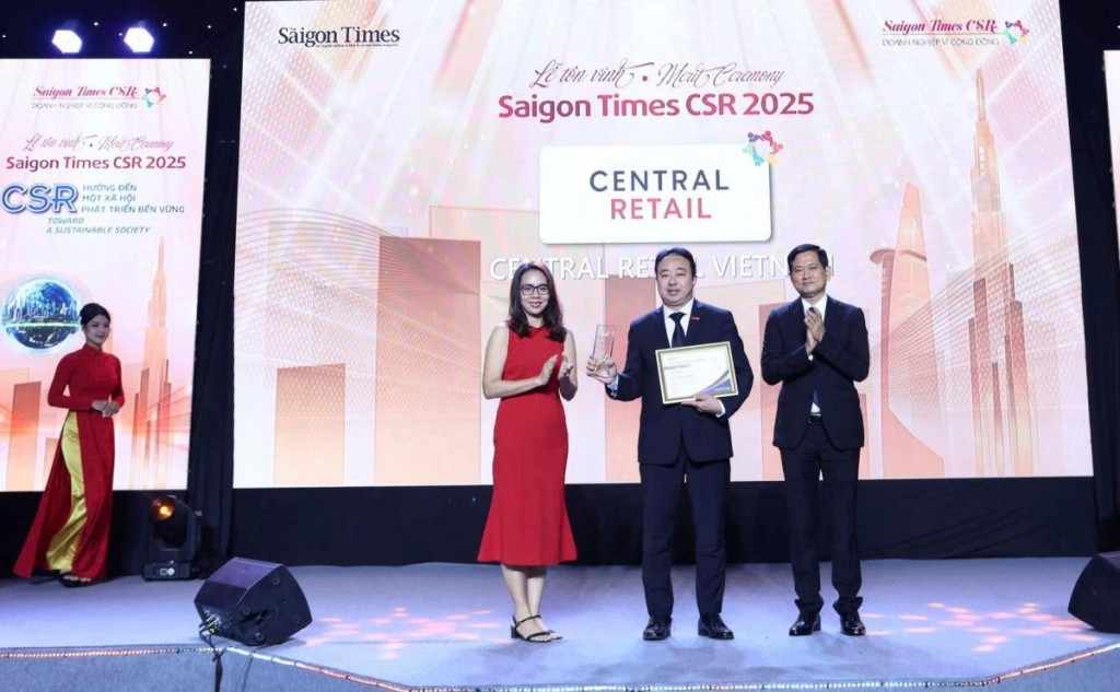 Central Retail Việt Nam lần thứ 5 liên tiếp được vinh danh Doanh nghiệp vì cộng đồng