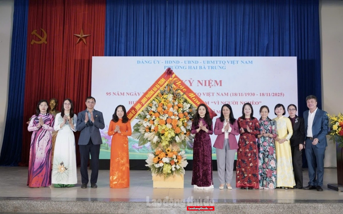 Phường Hai Bà Trưng: Lan tỏa tinh thần “Vì người nghèo” và an sinh xã hội năm 2025