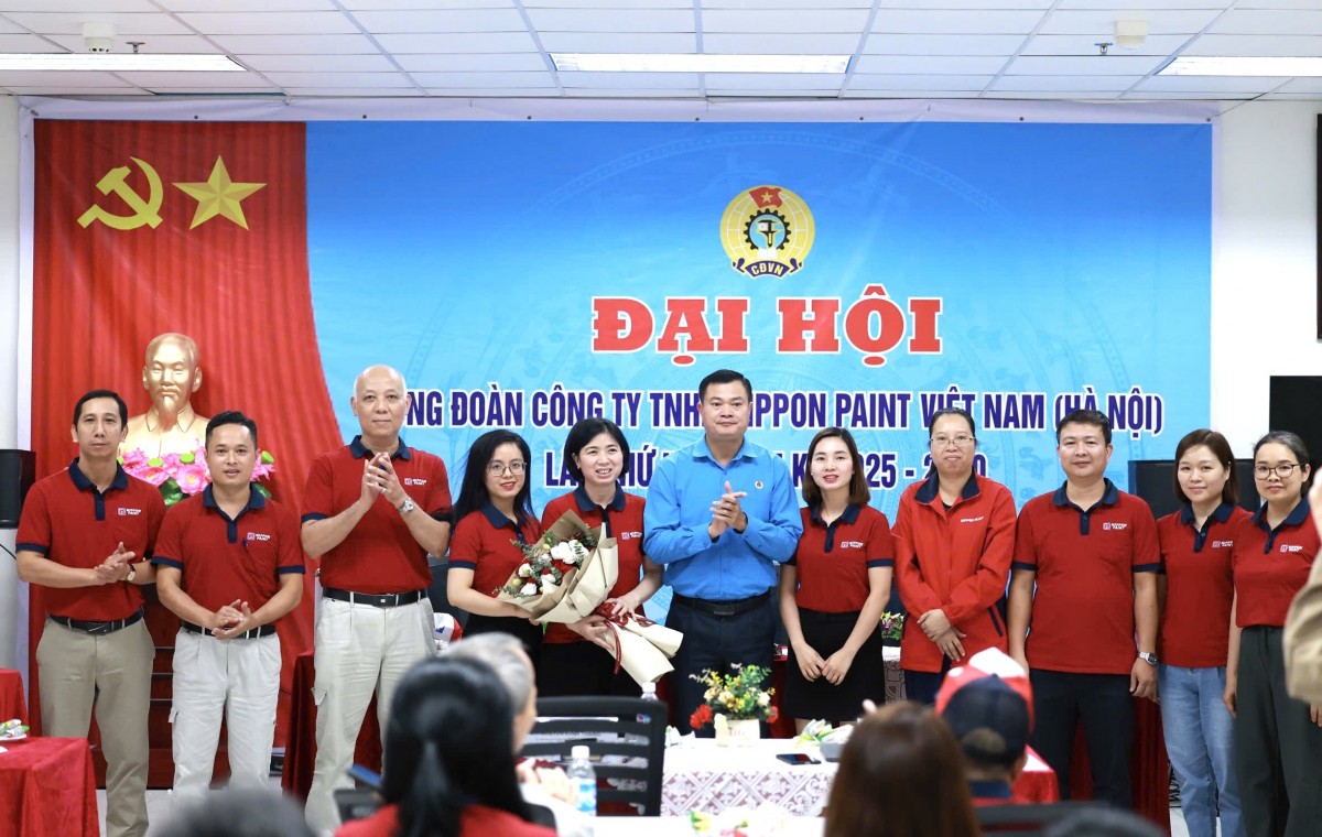 Nhiều Công đoàn doanh nghiệp tại khu công nghiệp tổ chức thành công Đại hội nhiệm kỳ 2025-2030