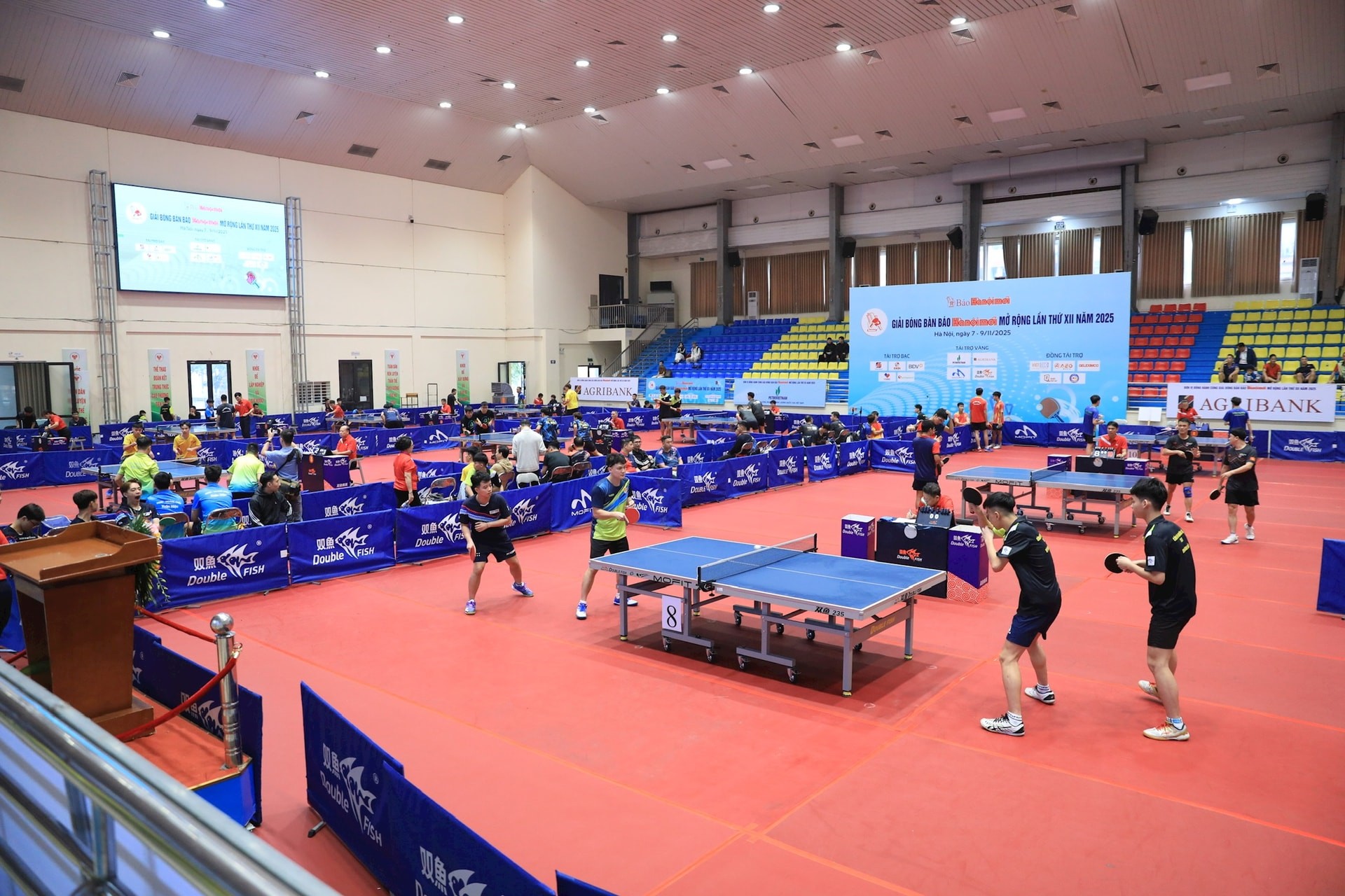 Khai mạc Giải Bóng bàn tranh cúp Báo Hànộimới lần thứ XII năm 2025