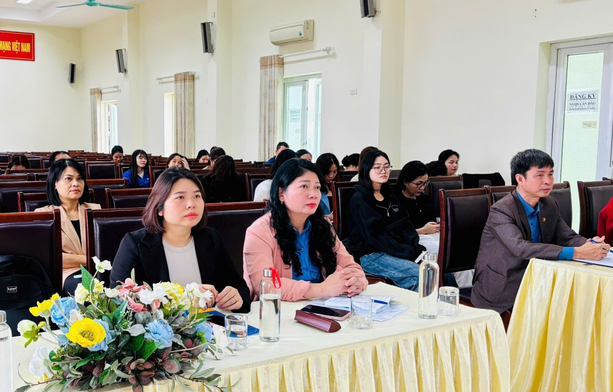 Công đoàn phường Kiến Hưng đẩy mạnh hoạt động tuyên truyền an toàn vệ sinh lao động