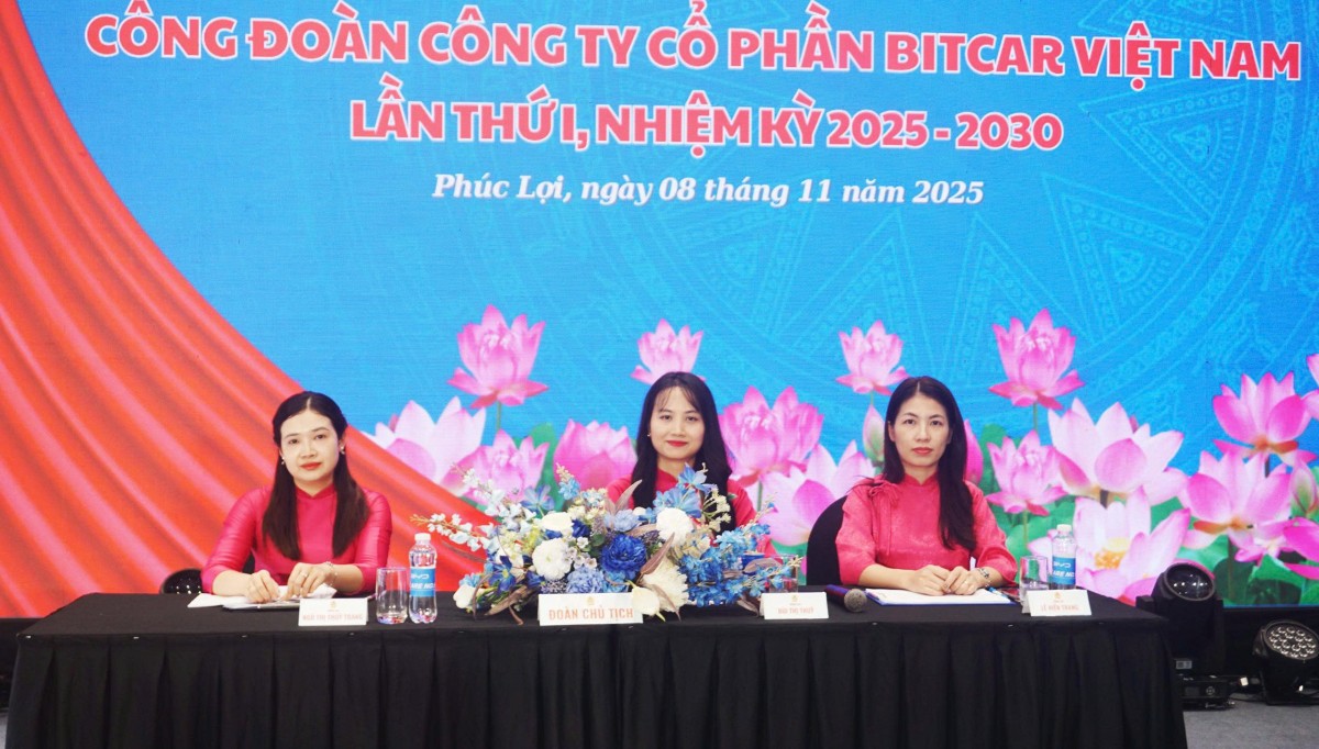 Đại hội Công đoàn Công ty cổ phần Bitcar Việt Nam lần thứ I: Dấu mốc mới trong hành trình phát triển