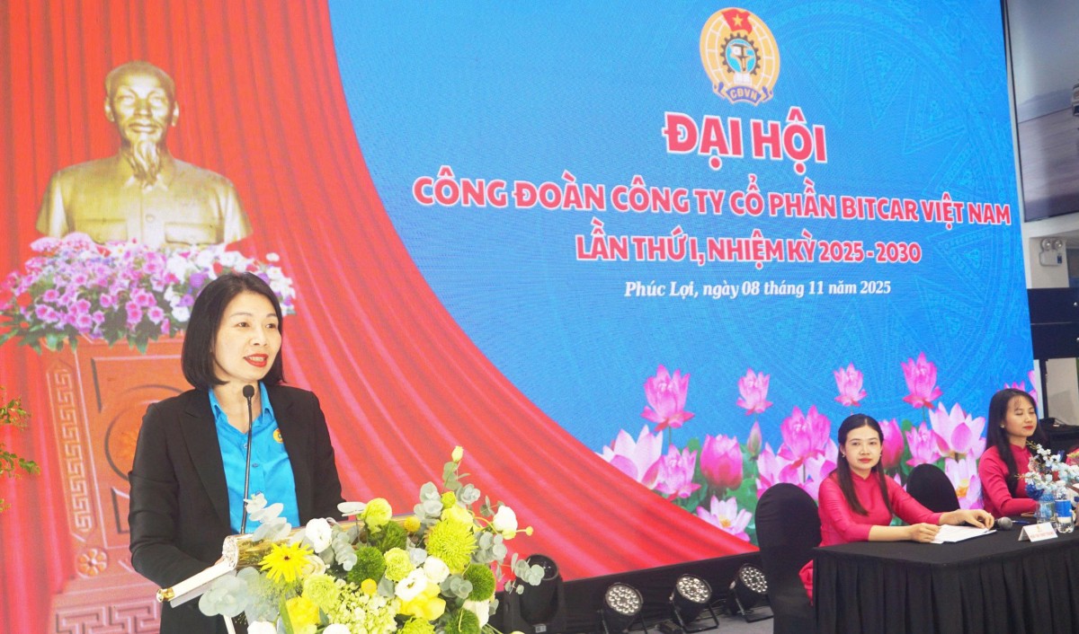 Đại hội Công đoàn Công ty cổ phần Bitcar Việt Nam lần thứ I: Dấu mốc mới trong hành trình phát triển
