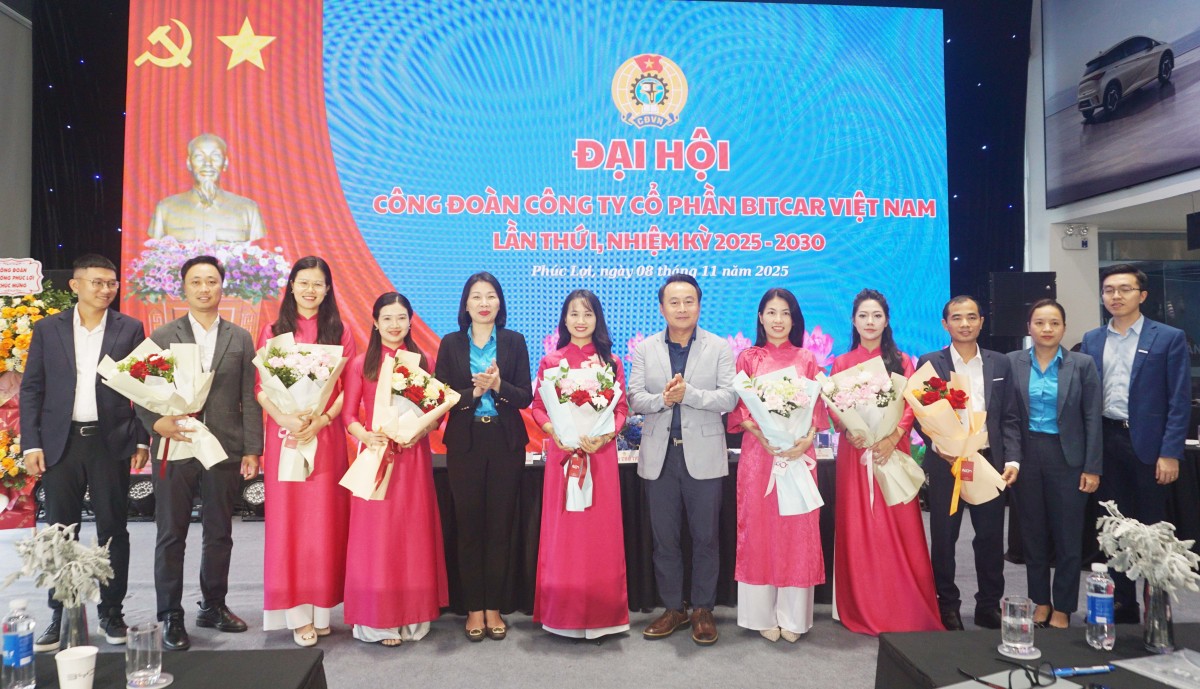 Đại hội Công đoàn Công ty cổ phần Bitcar Việt Nam lần thứ I: Dấu mốc mới trong hành trình phát triển