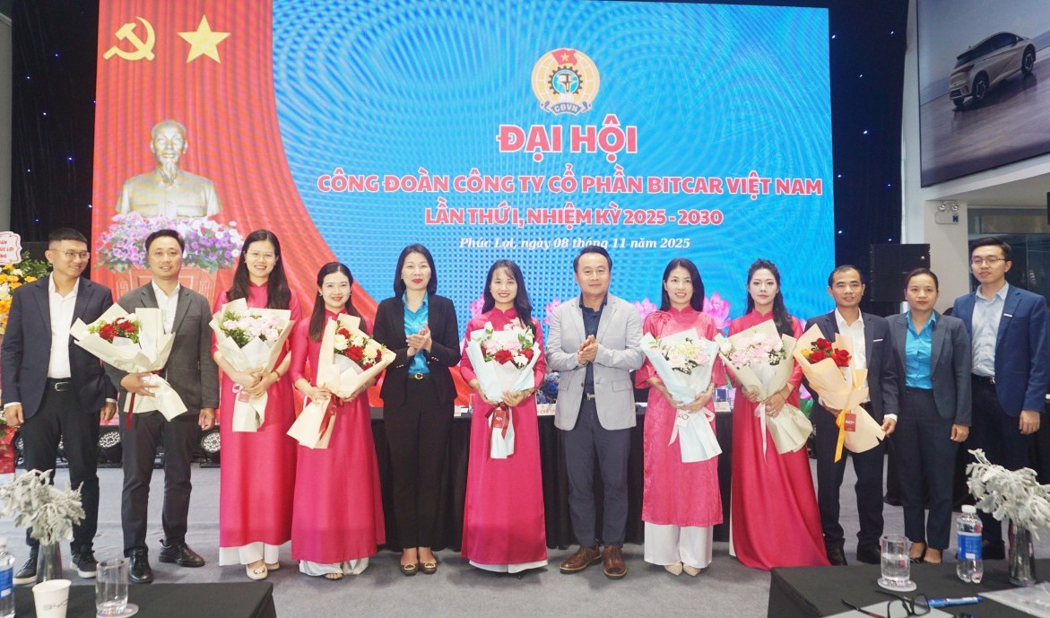Đại hội Công đoàn Công ty cổ phần Bitcar Việt Nam lần thứ I: Dấu mốc mới trong hành trình phát triển