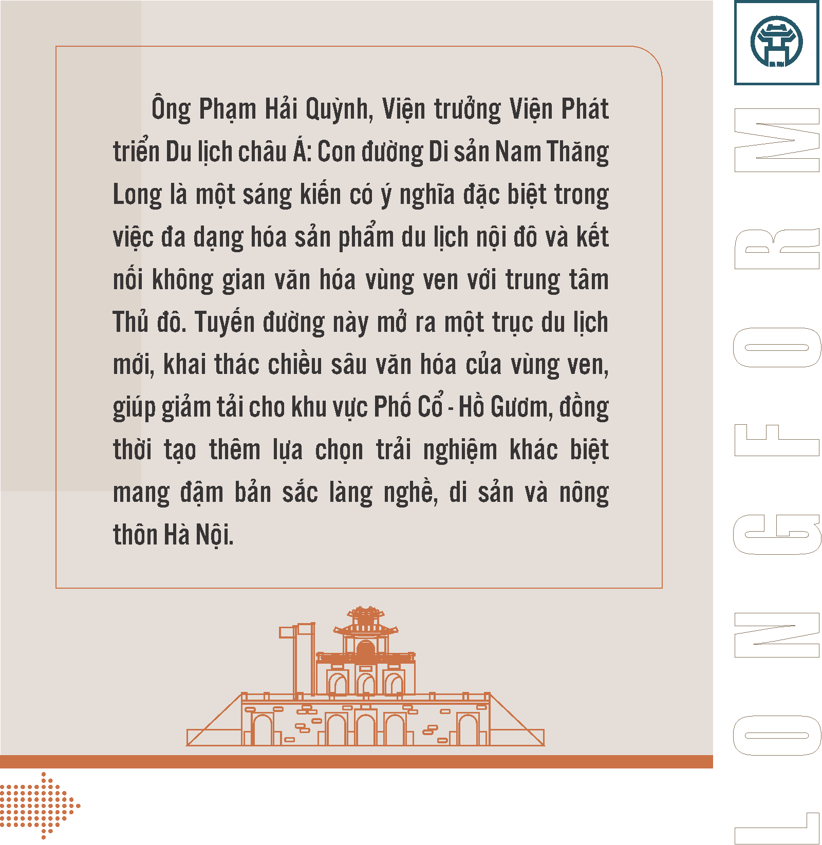 Con đường di sản Nam Thăng Long: Ký ức Hà Nội “thức giấc” trên hành trình mới