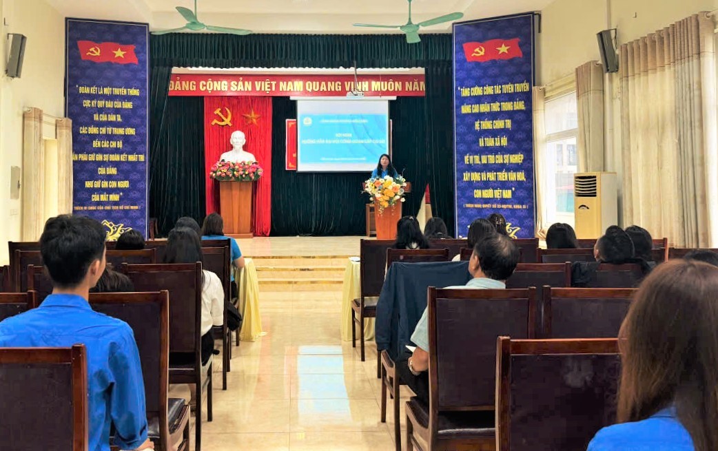 Phường Kiến Hưng tập huấn tổ chức Đại hội Công đoàn cơ sở nhiệm kỳ 2025 - 2030