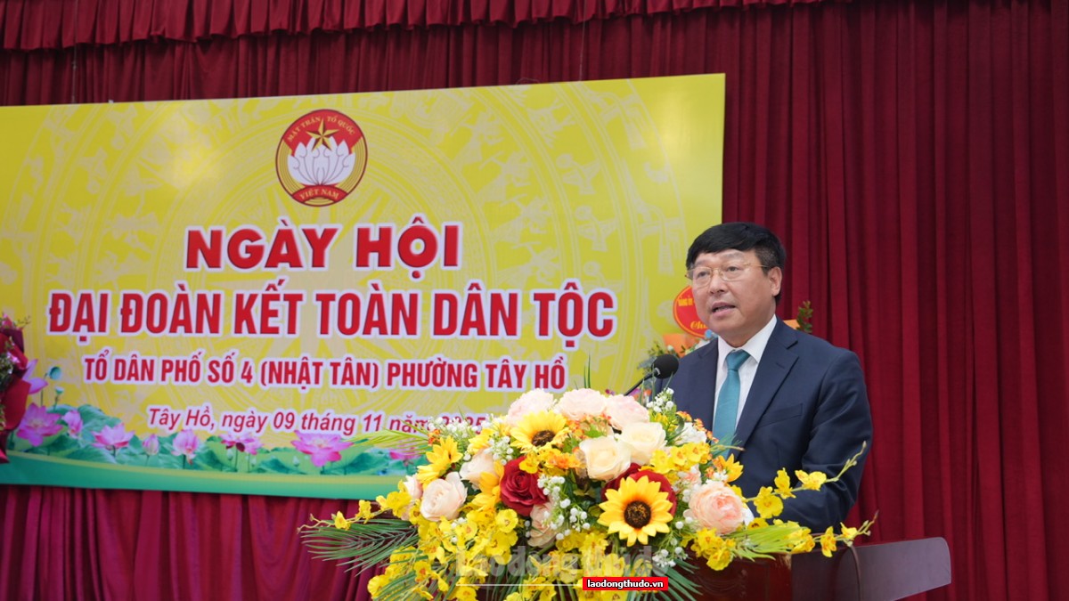 Lan tỏa tinh thần đoàn kết, xây dựng đô thị văn minh